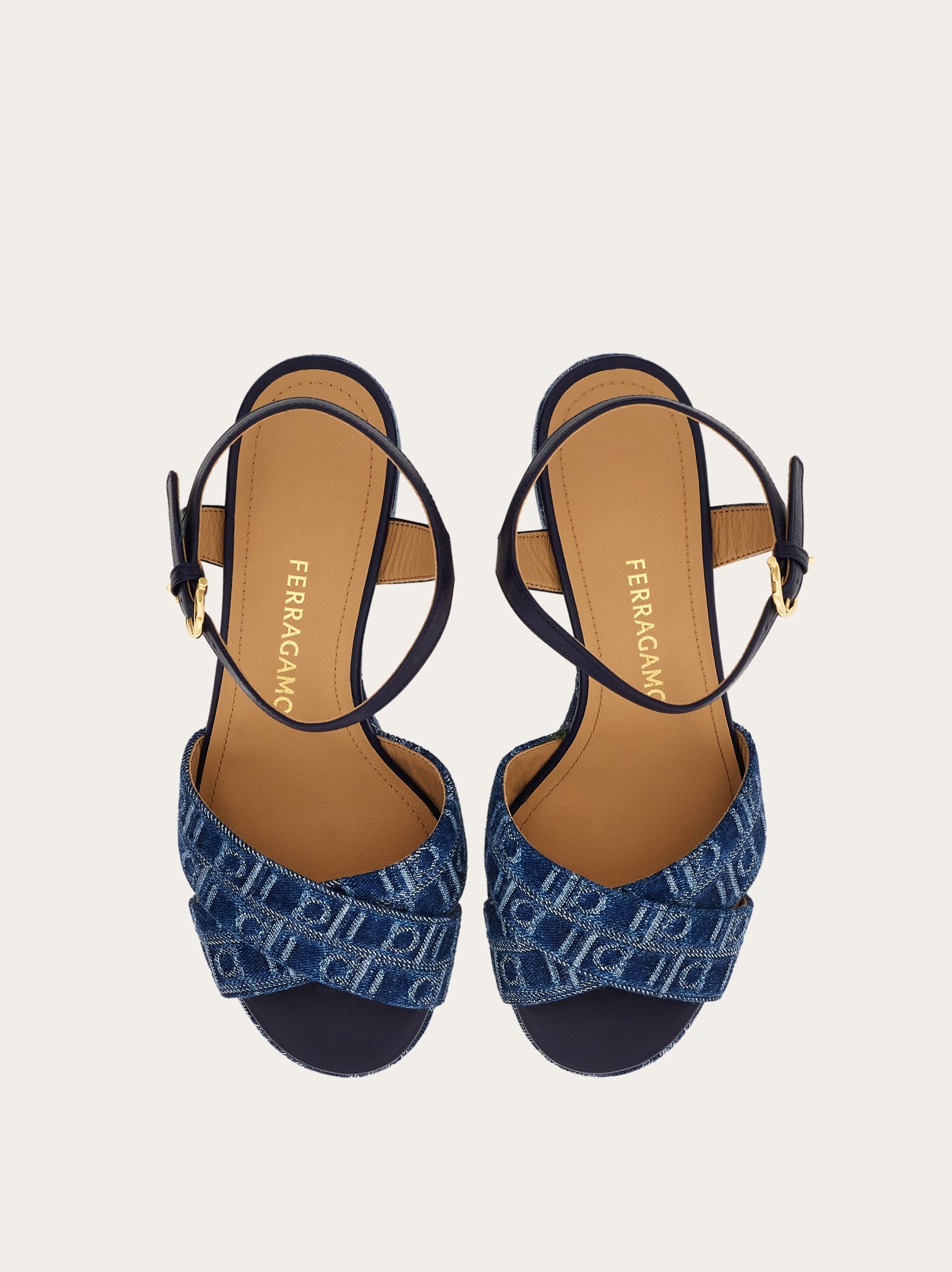 Ferragamo Monogram platform sandal - 2