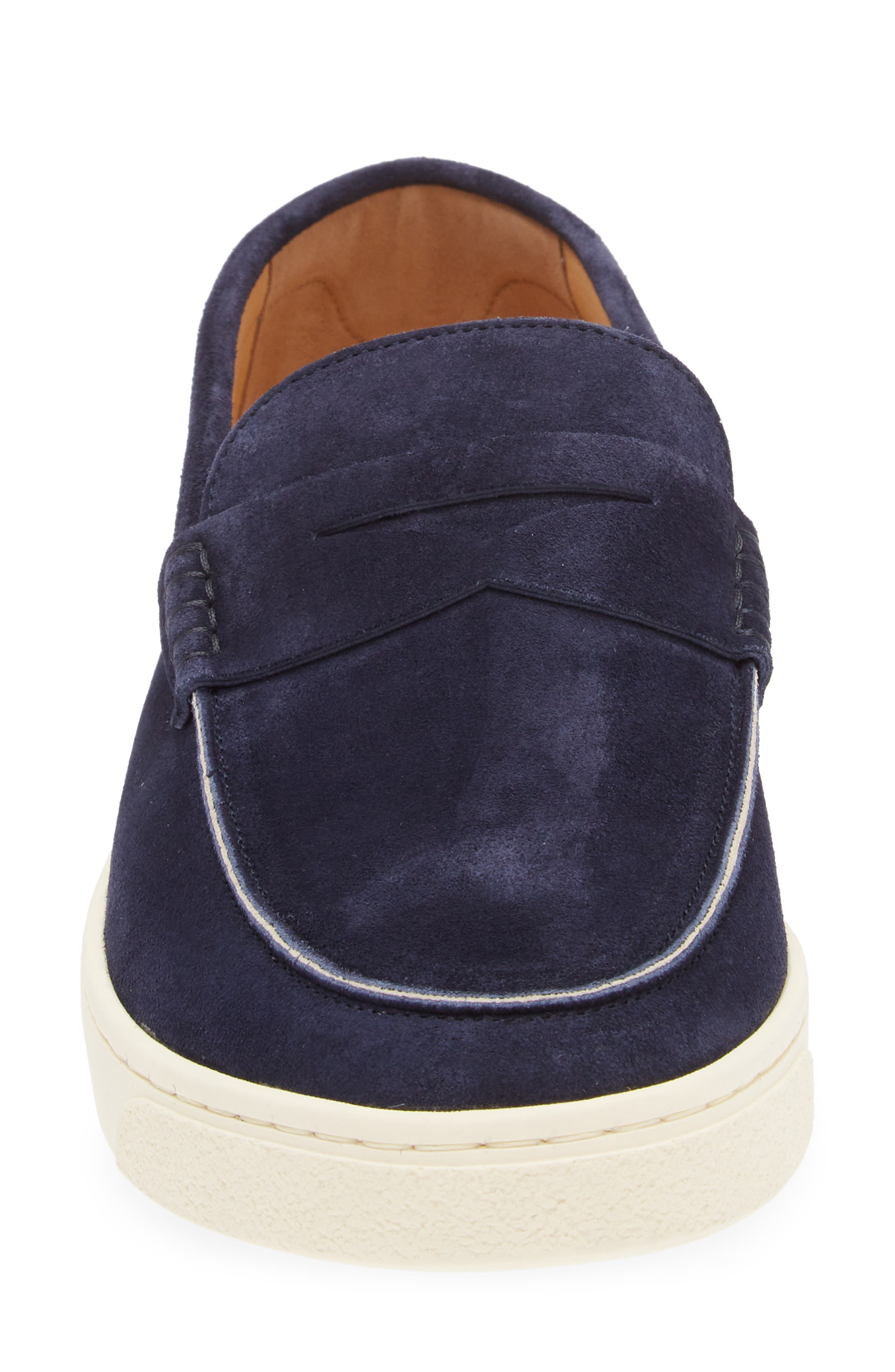 Suede Slip-On Deck Shoe - 4