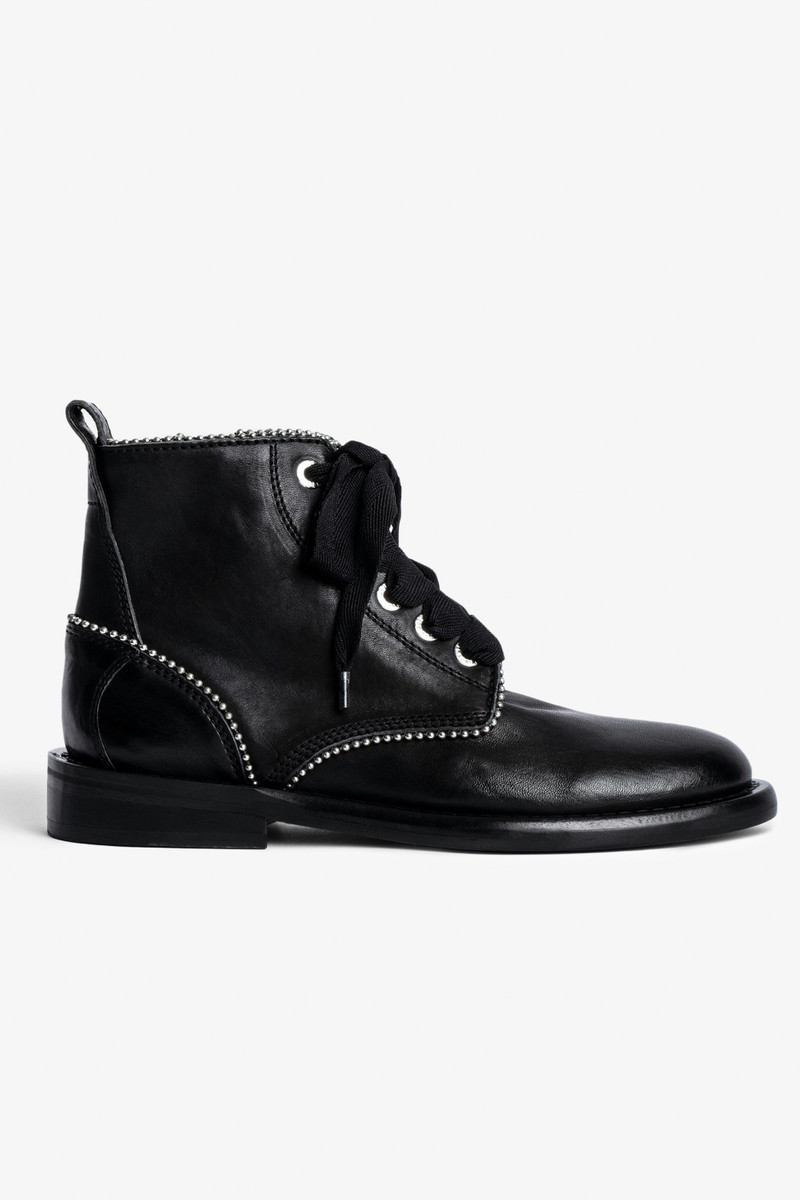 Laureen Roma Studs Ankle Boots - 1