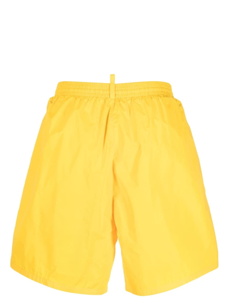 DSQUARED2 logo-print detail swim shorts outlook