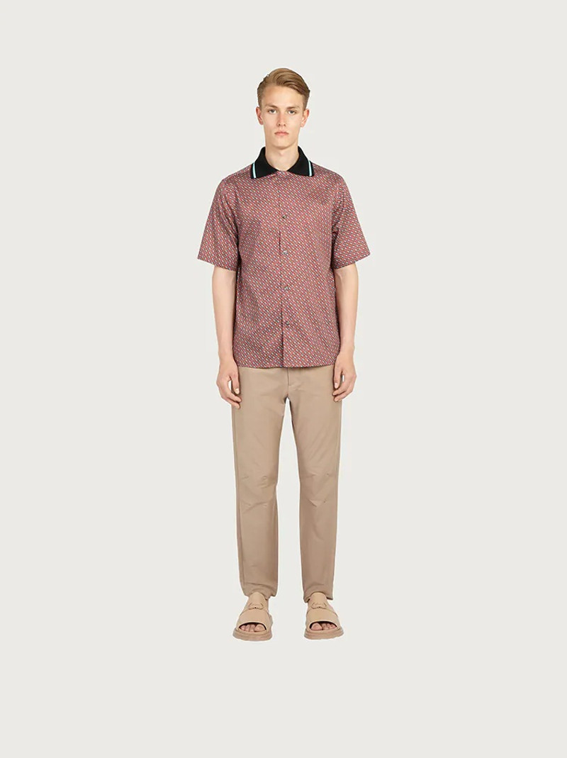FERRAGAMO SHORT SLEEVED SPORTY SHIRT outlook