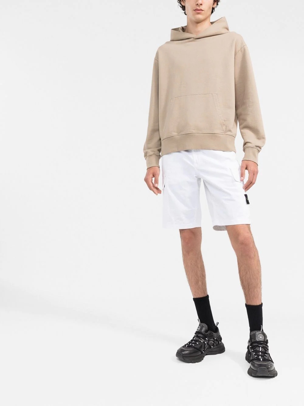 cotton cargo shorts - 2