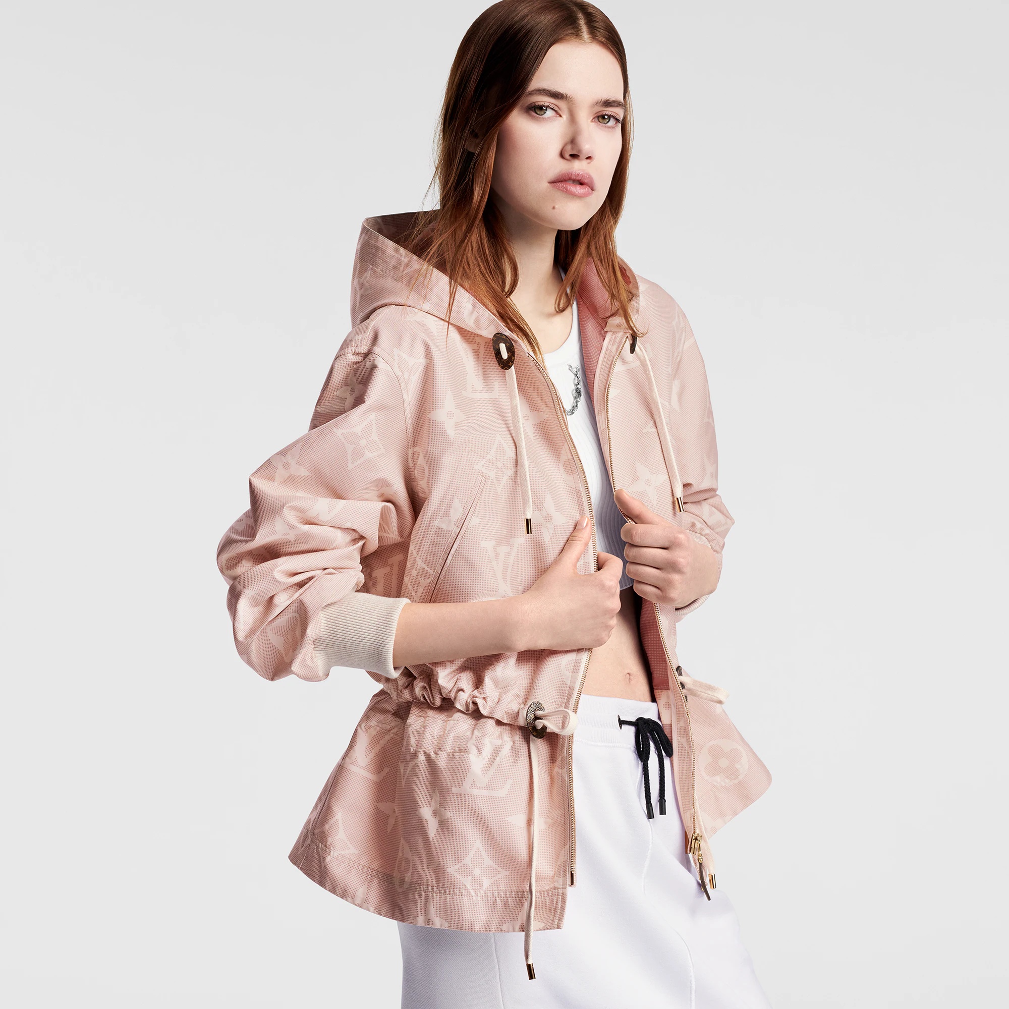 Inverted Mahina Monogram Hooded Parka - 5