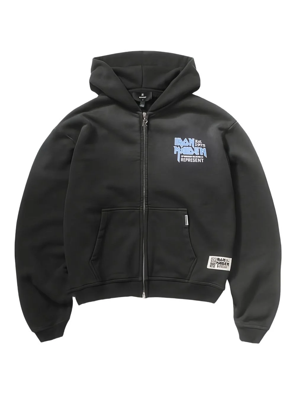 Iron Maiden zip-up hoodie - 1