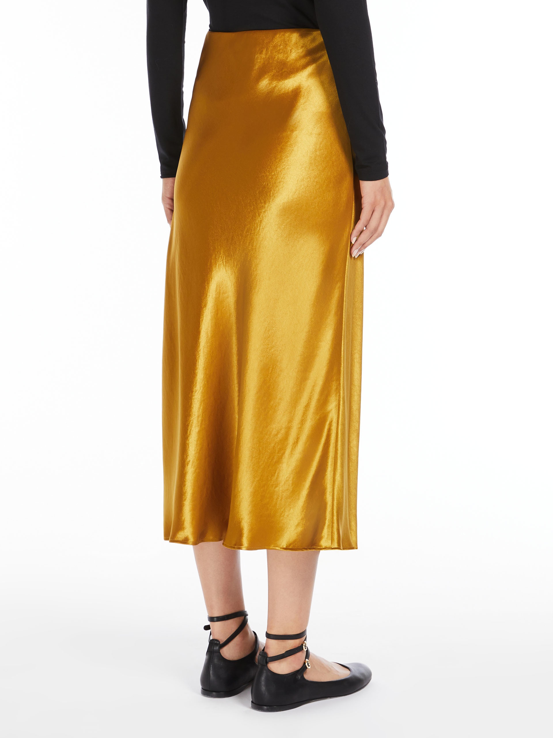 ALESSIO Satin skirt - 4