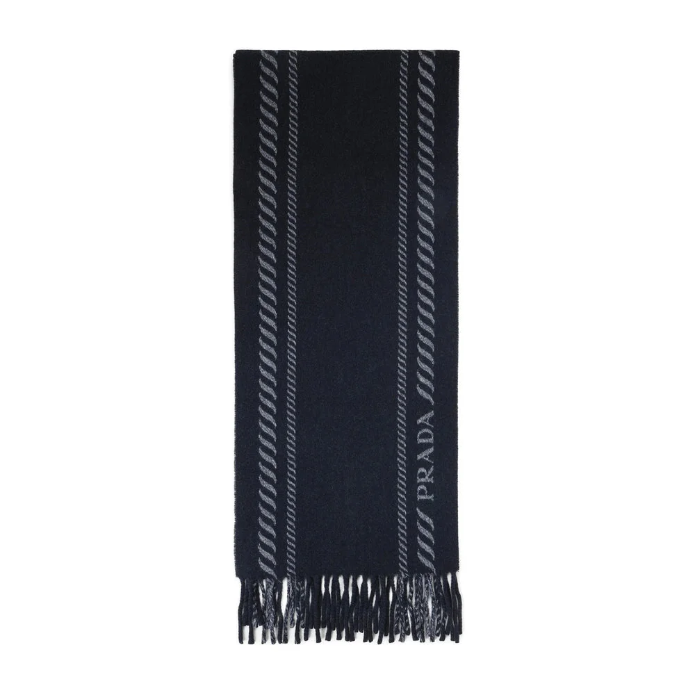 Prada Blue Scarves Men - 1