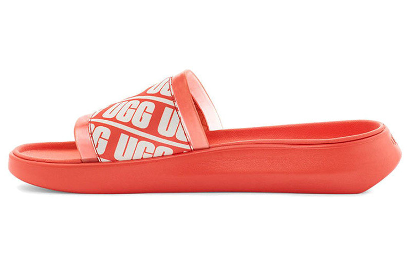UGG (WMNS) UGG Ruette Beach Orange Red Slippers 1111072-PCRL outlook