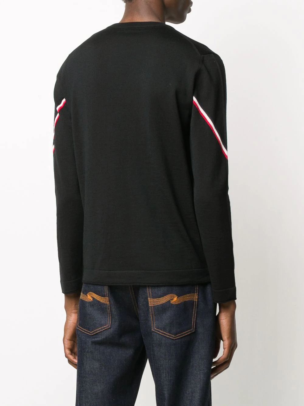 contrasting stripes jumper - 4