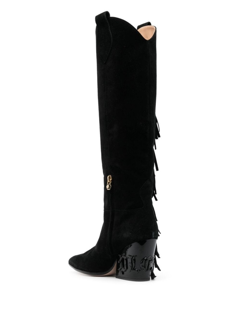 calf-leather cowboy boots 3