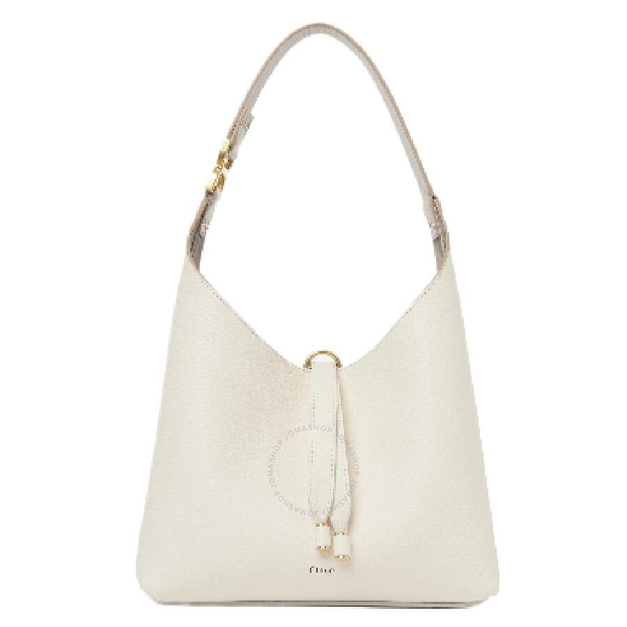 Chloe Marcie Small Hobo Leather Shoulder Bag - 1