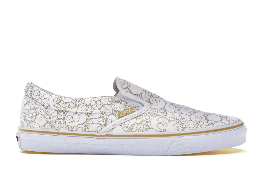 Vans Slip-On LX Murakami Gold Skull - 1