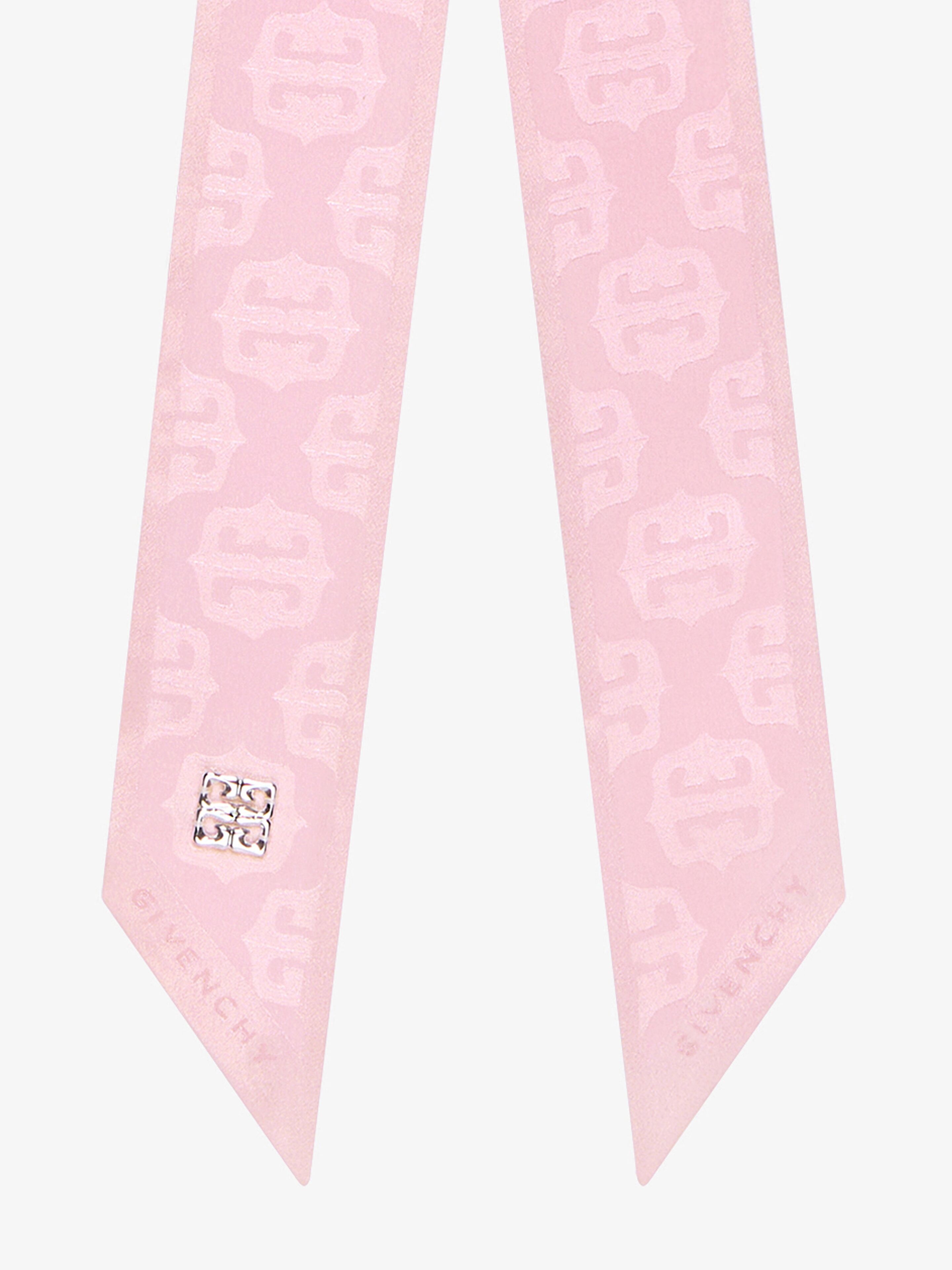 4G LIQUID BANDEAU IN SILK WITH 4G DETAIL - 2
