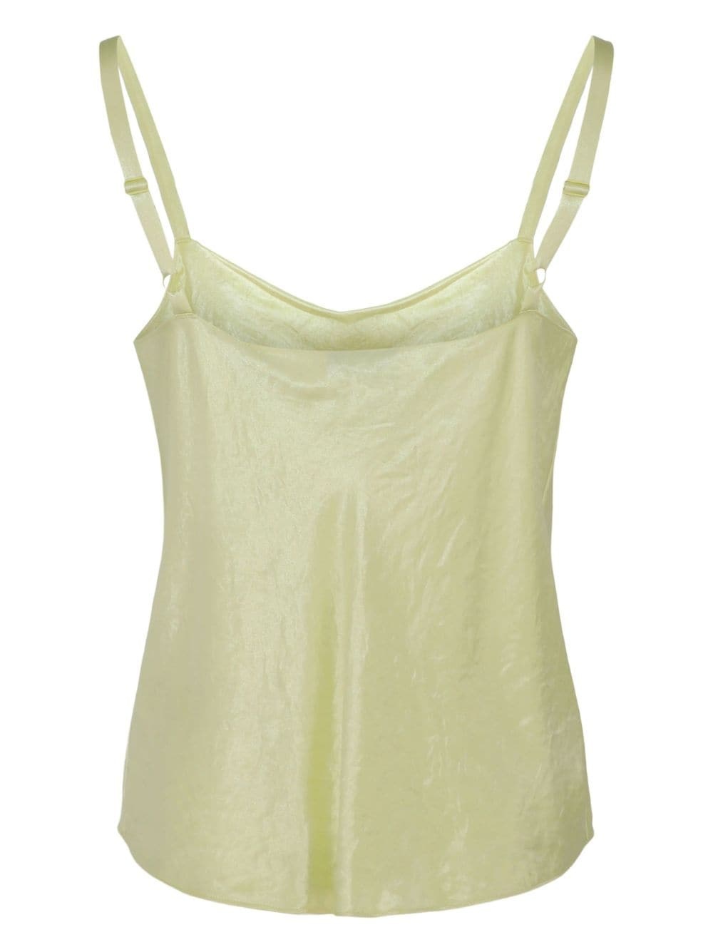 cowl-neck sleeveless top - 2