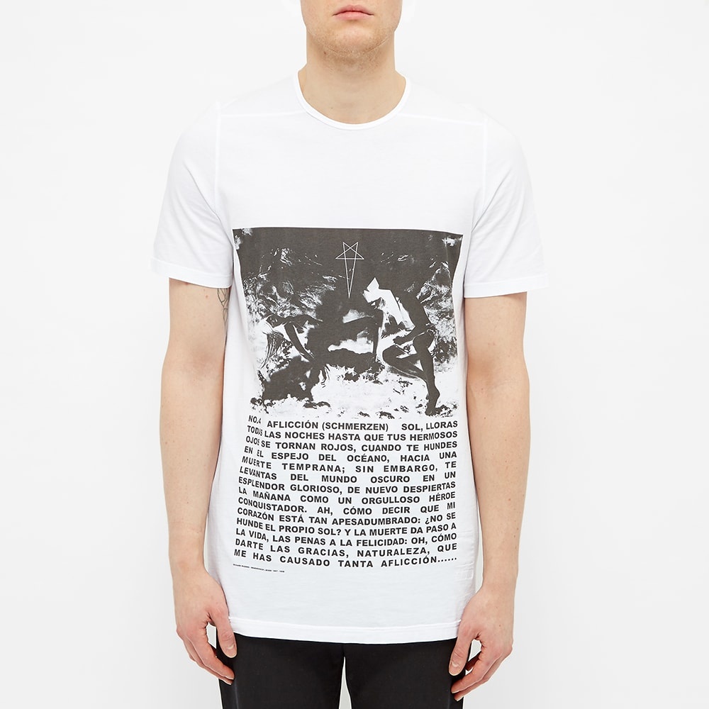 Rick Owens DRKSHDW Level Print Tee - 4