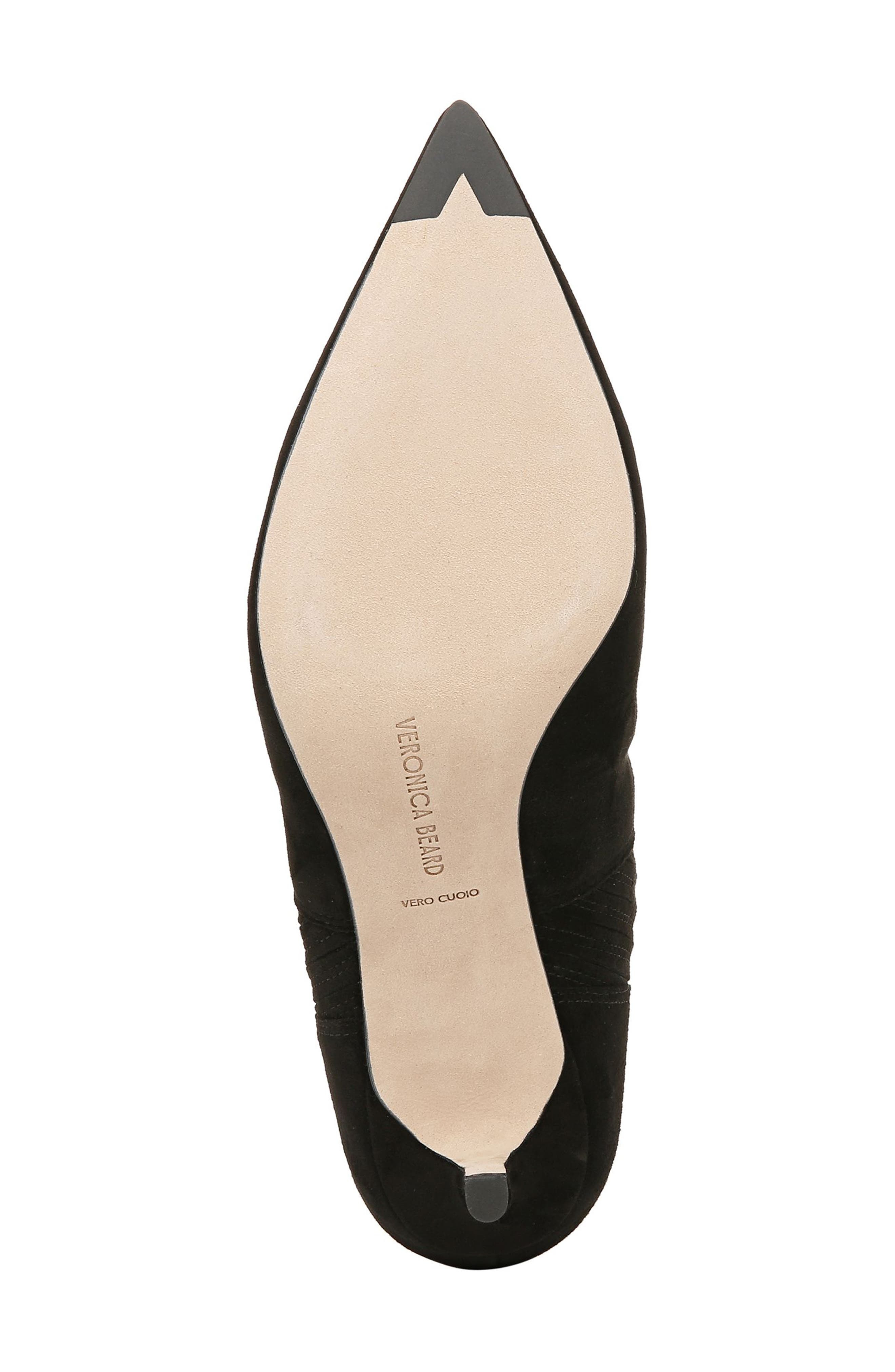 Veronica Beard Lisa 70mm Pointed Toe Bootie in Black at Nordstrom - 6