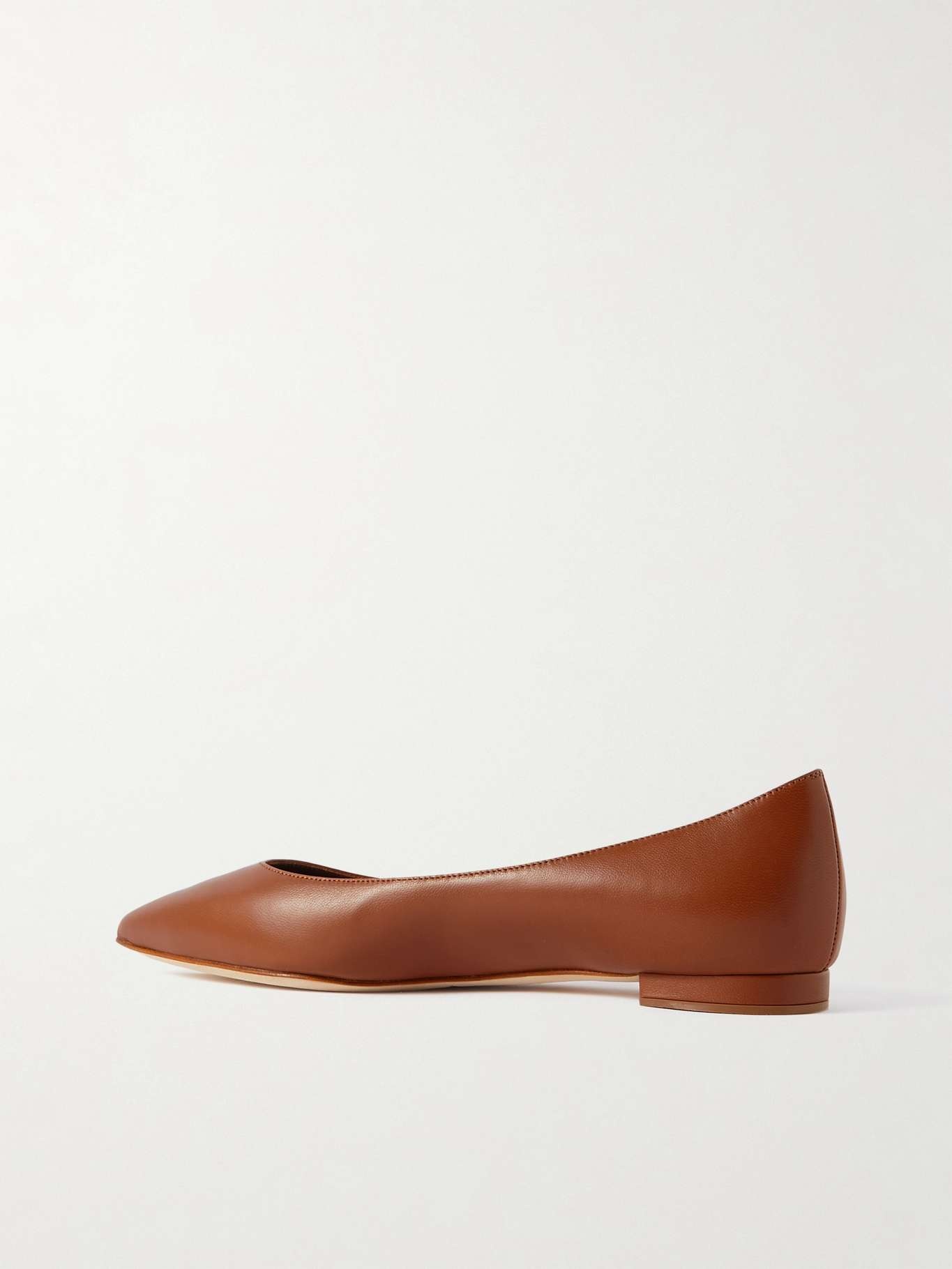 Kietta leather point-toe flats - 3