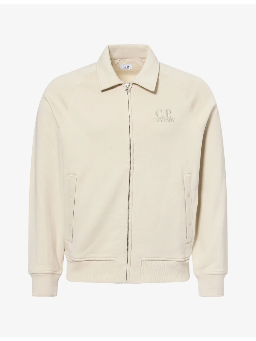 Brand-Embroidered Cotton-Jersey Jacket - 1