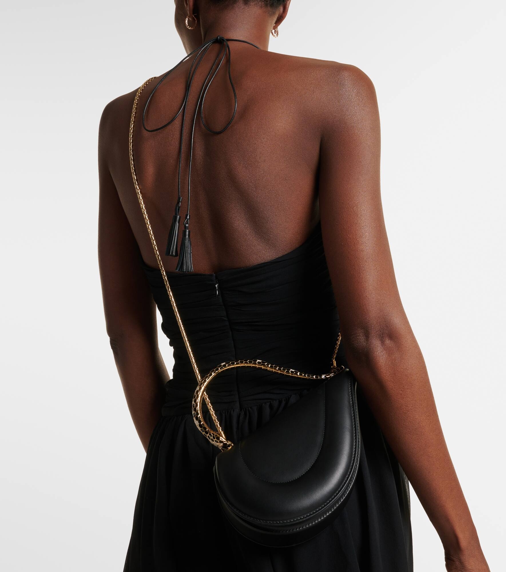 Serpenti Cuore 1968 leather tote bag - 7
