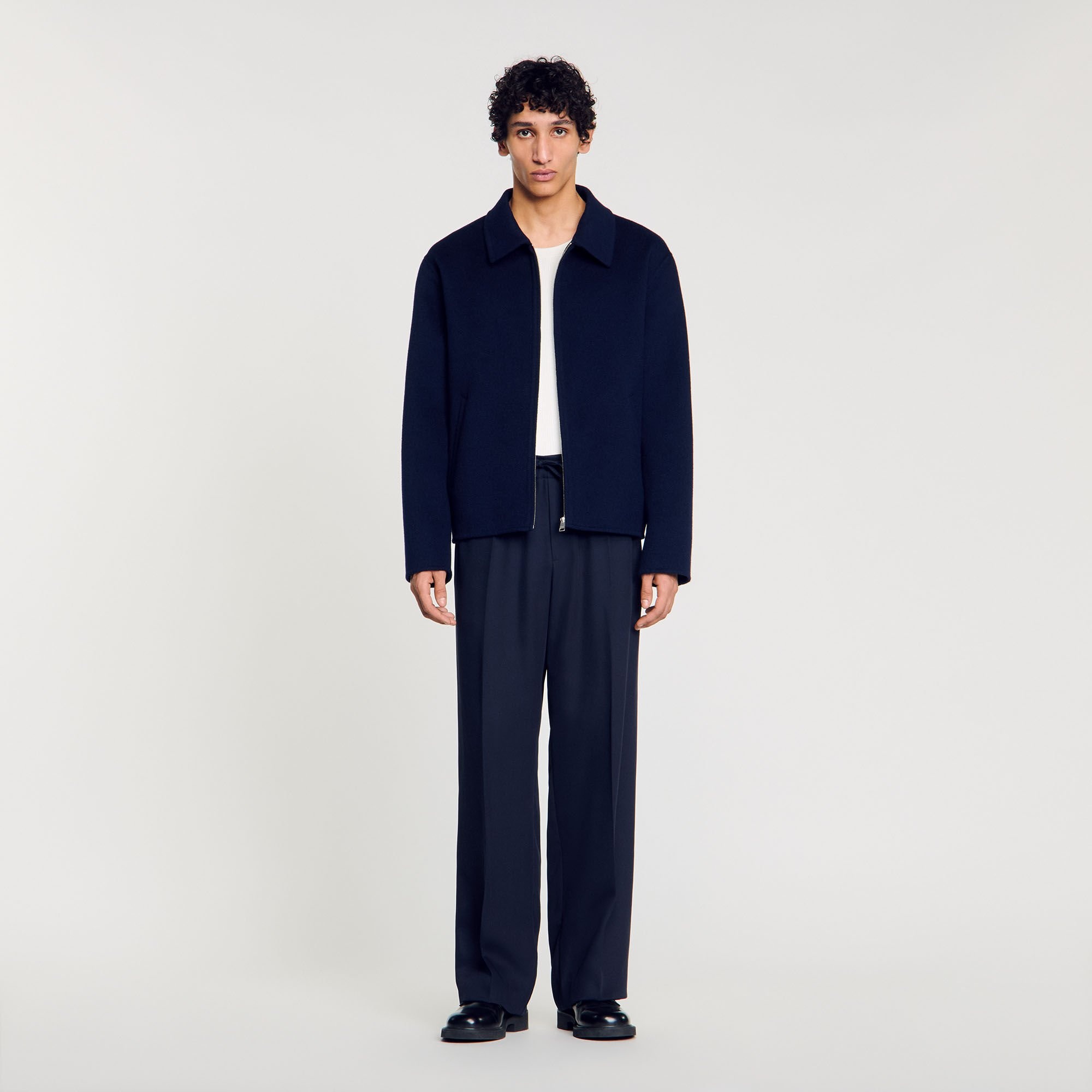 DOUBLE-FACED WOOL JACKET - 2