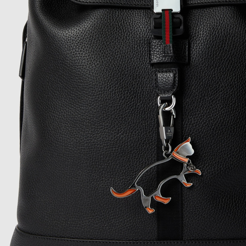 Cat keychain with Interlocking G 3