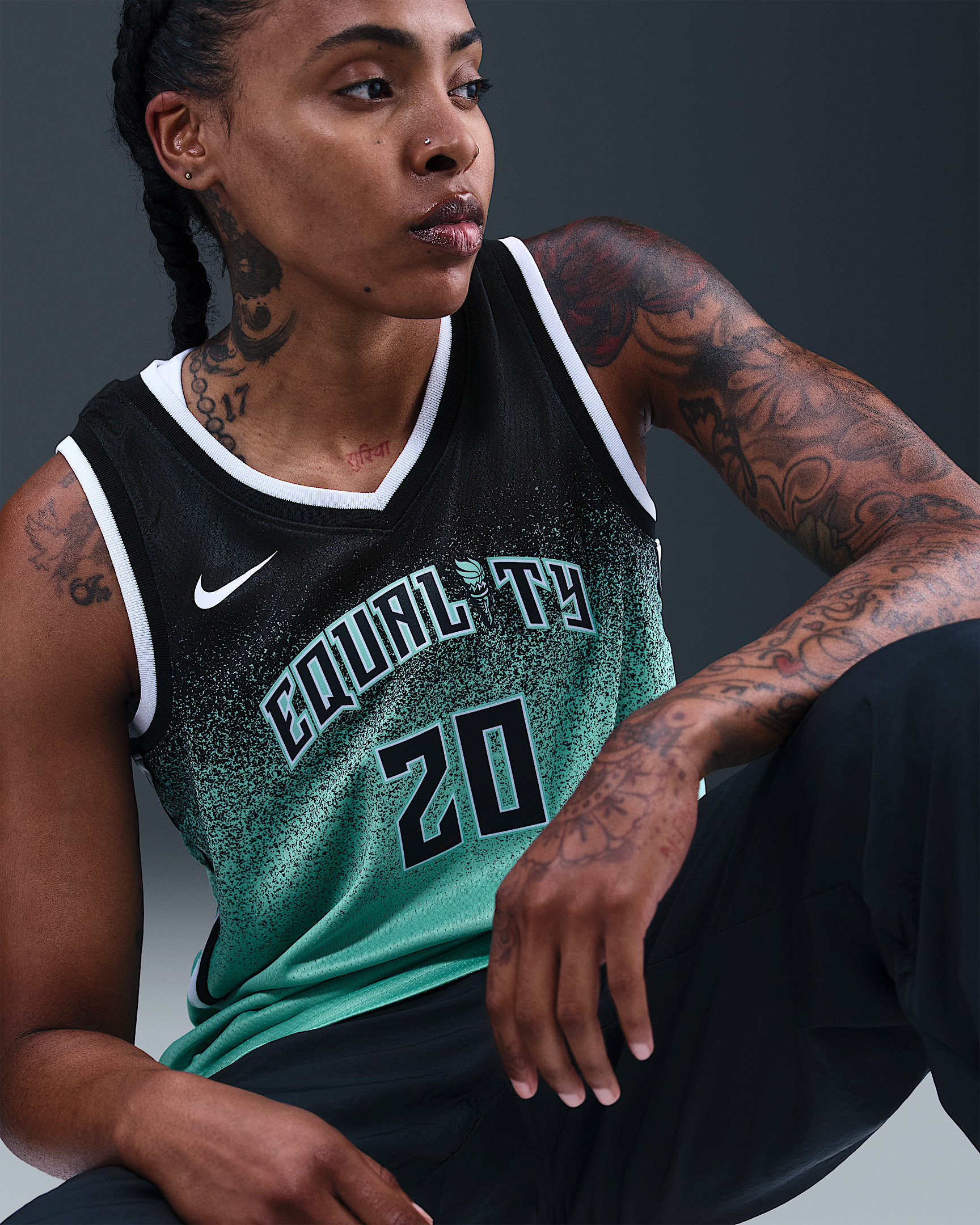 Sabrina Ionescu New York Liberty 2023 Nike Women's Dri-FIT WNBA Victory Jersey - 3