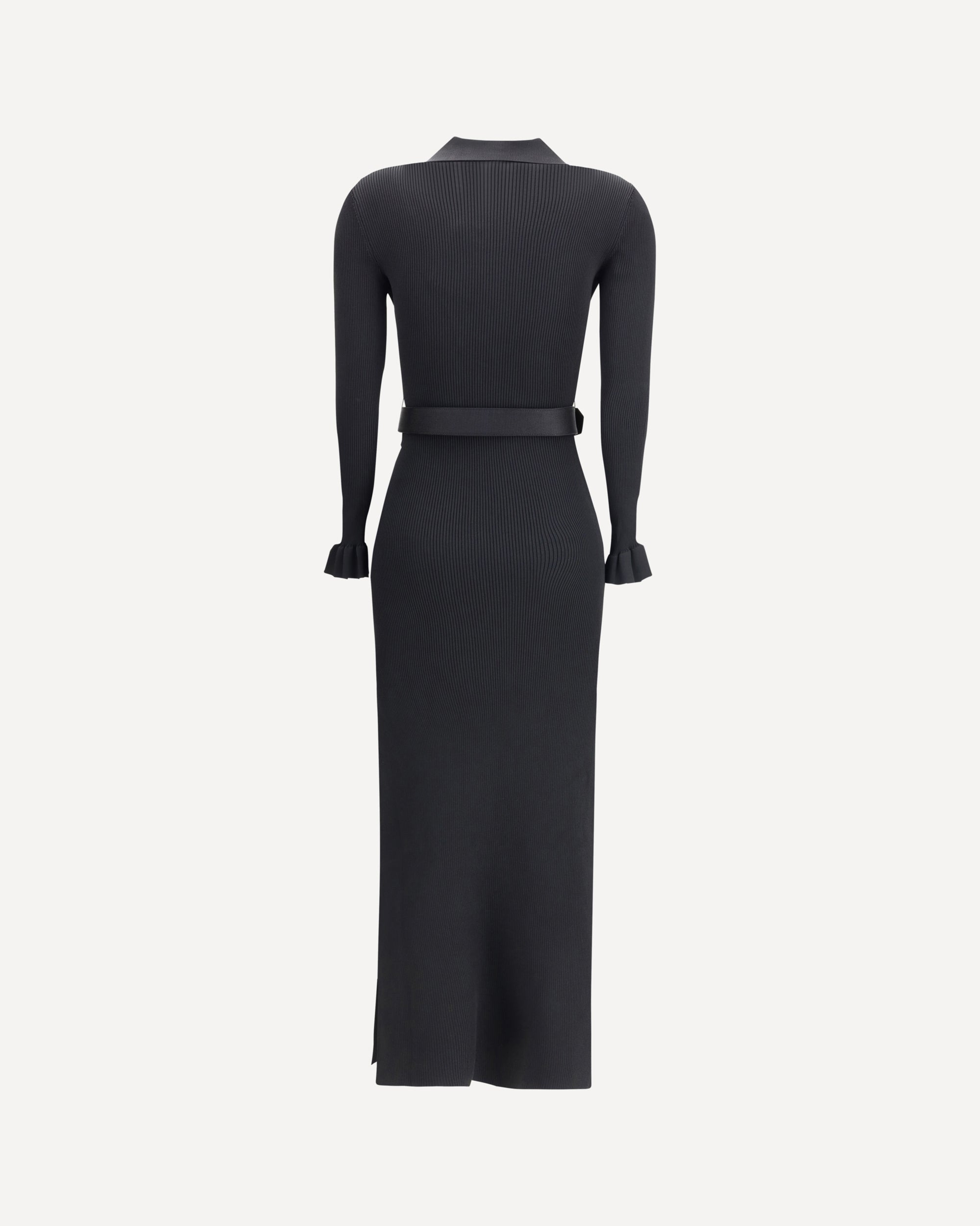 Long ribbed Dress - 2