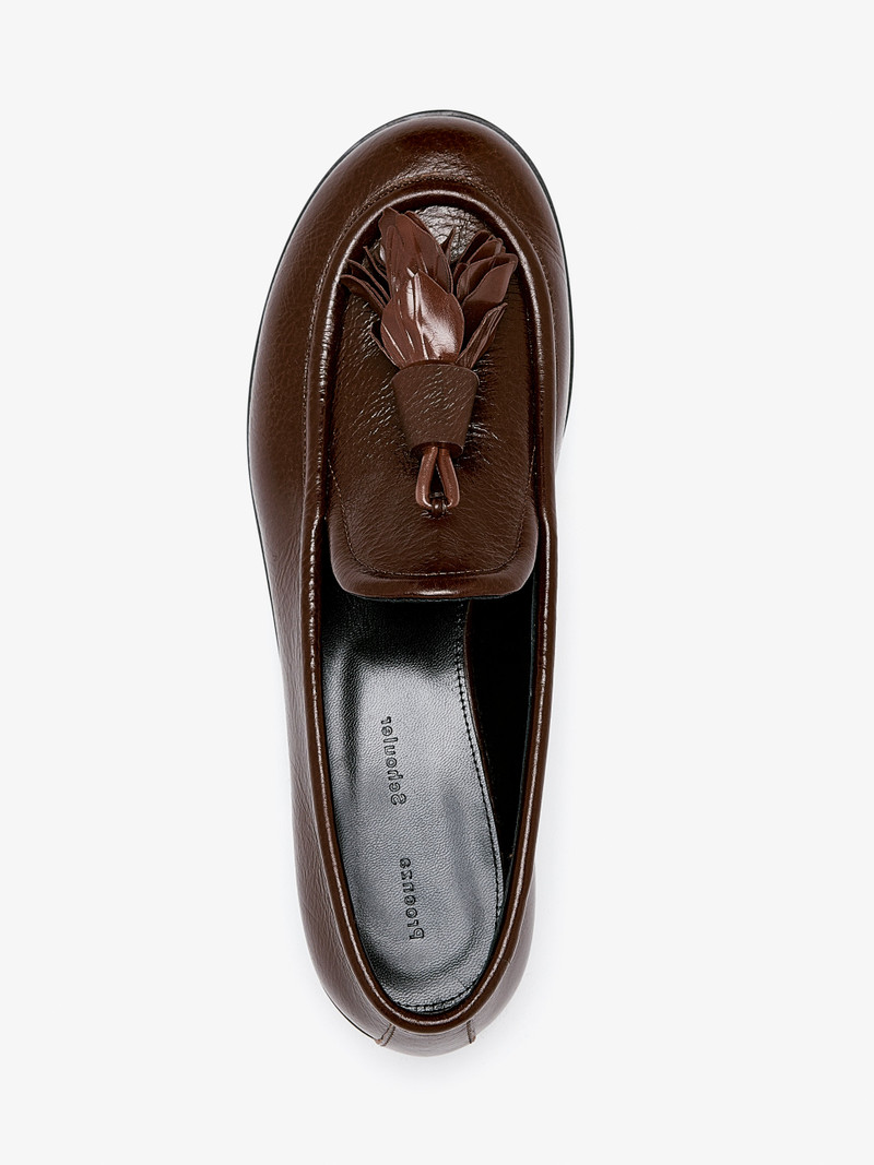 Proenza Schouler Albers Loafers in Shiny Calf outlook