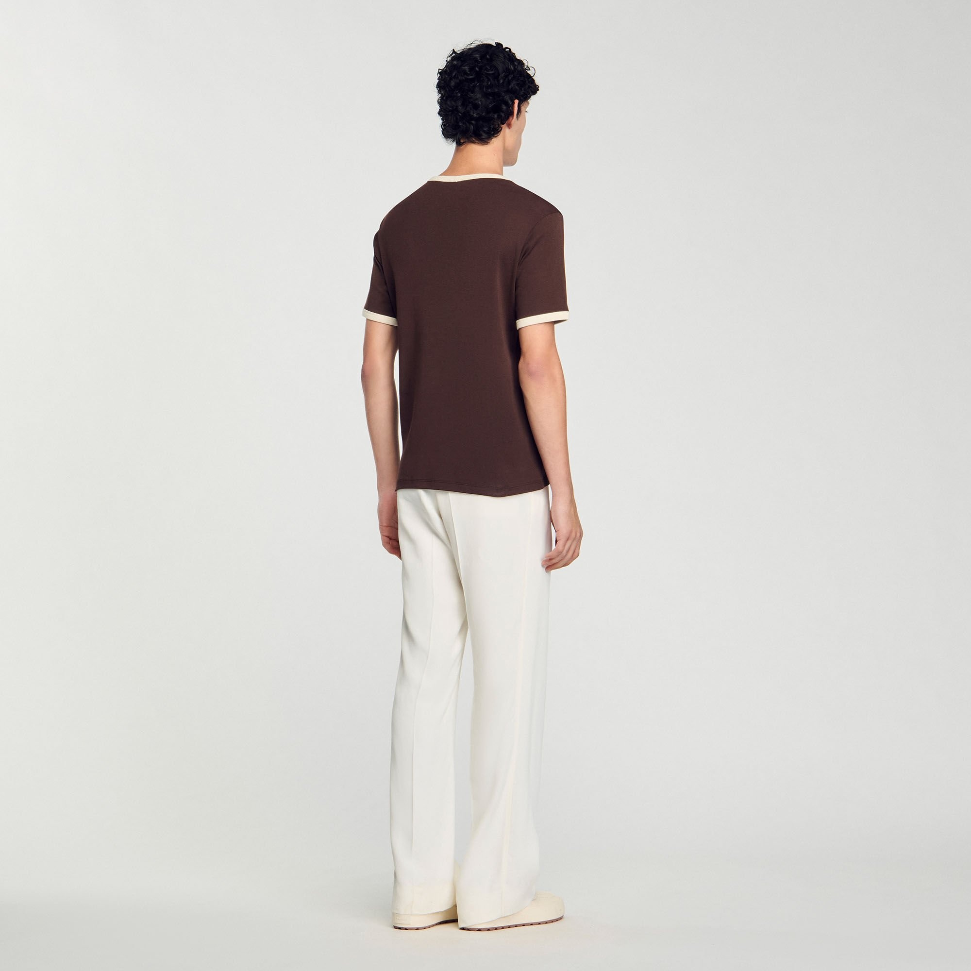 TWO-TONE PATCH T-SHIRT - 5