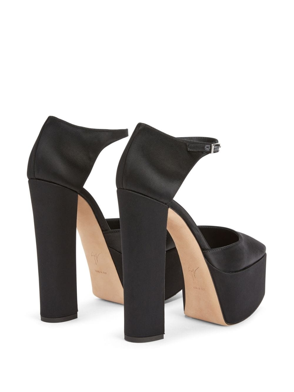Bebe 150mm satin-finish pumps - 3