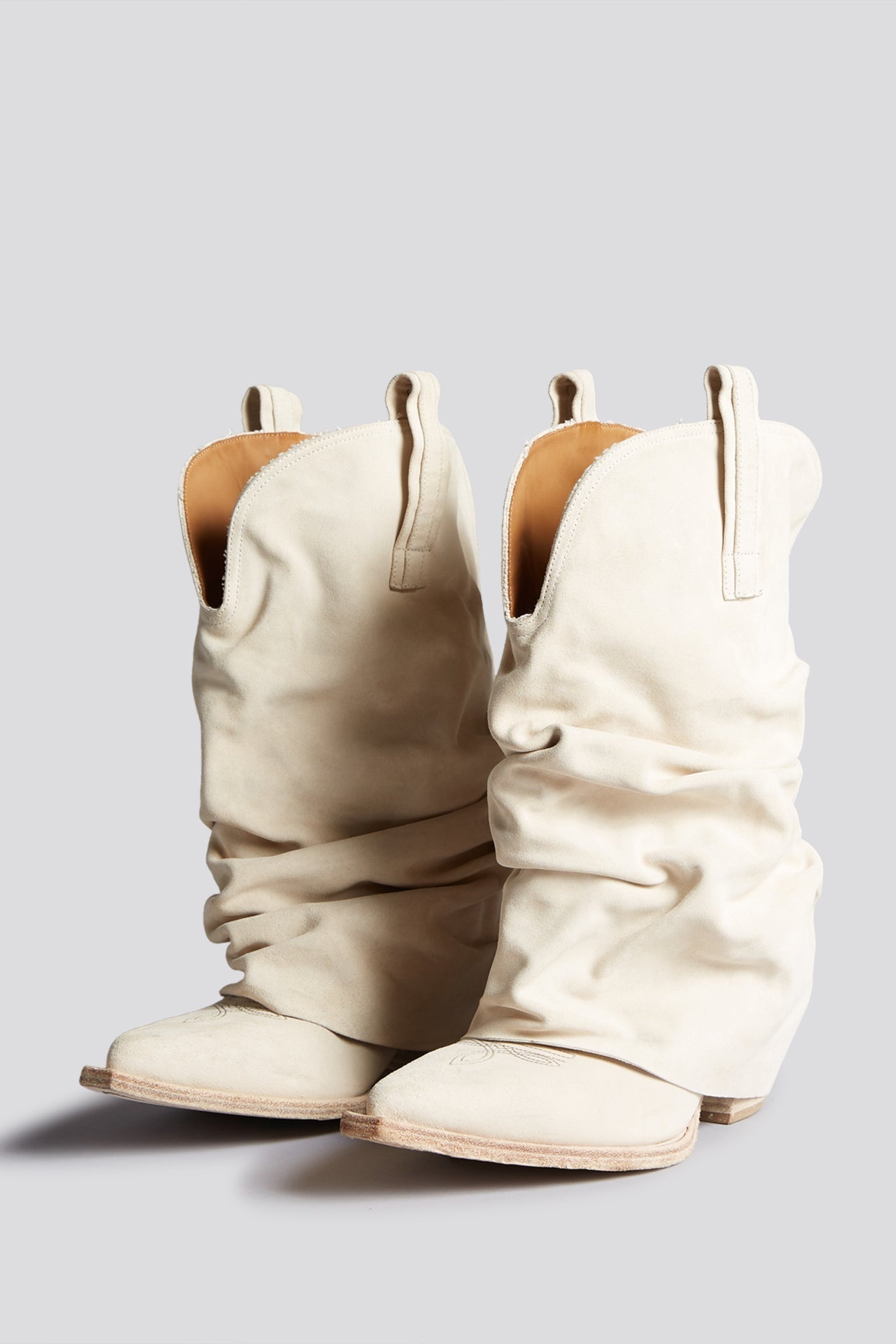 LOW RIDER COWBOY BOOT - IVORY - 1