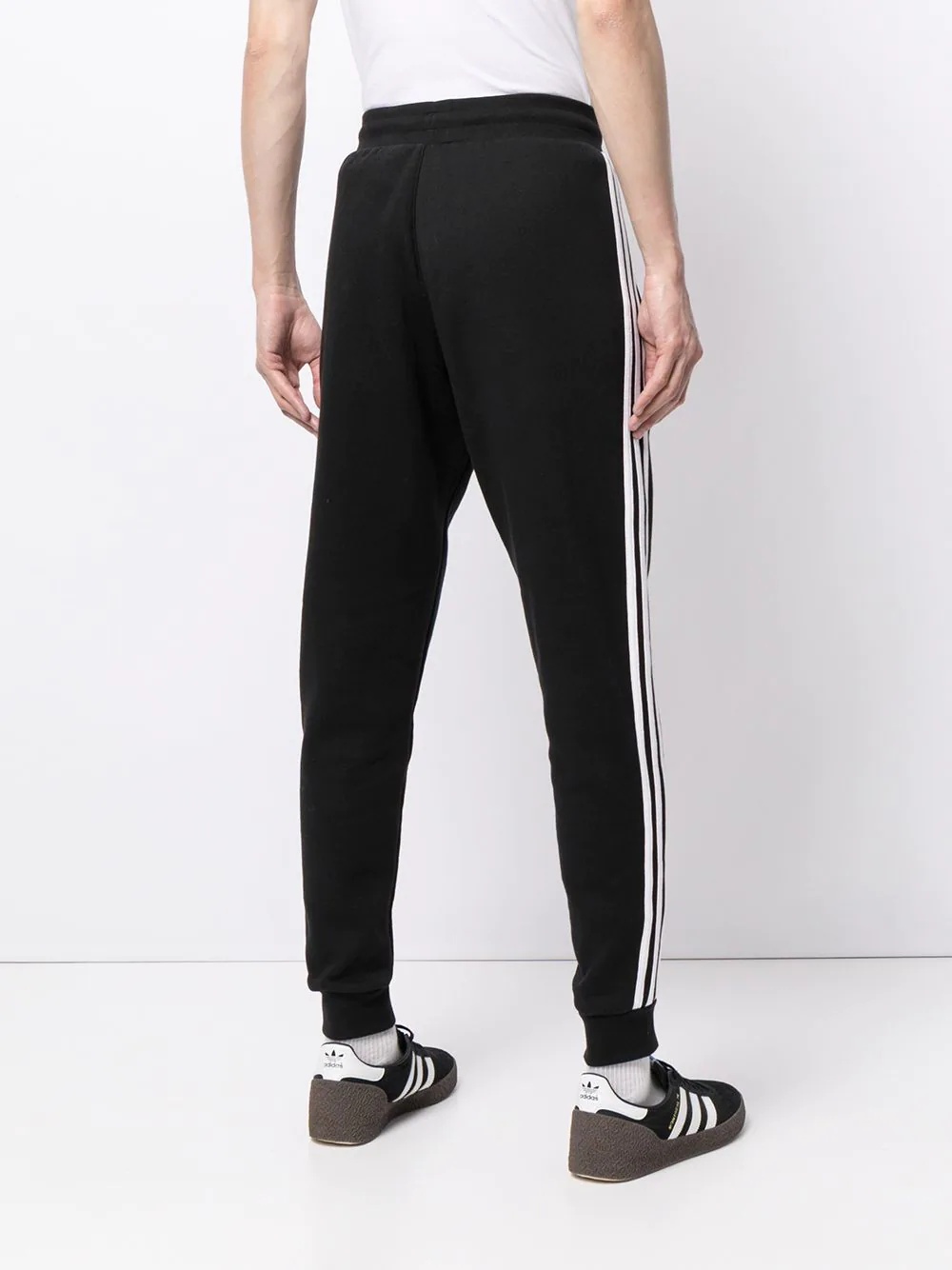 side-stripe logo track pants - 4