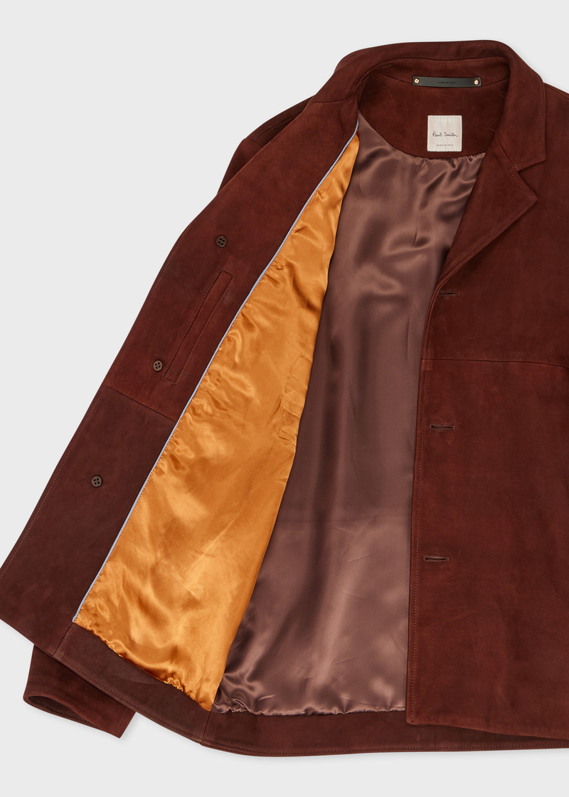 Brown Nubuck Leather Jacket 4