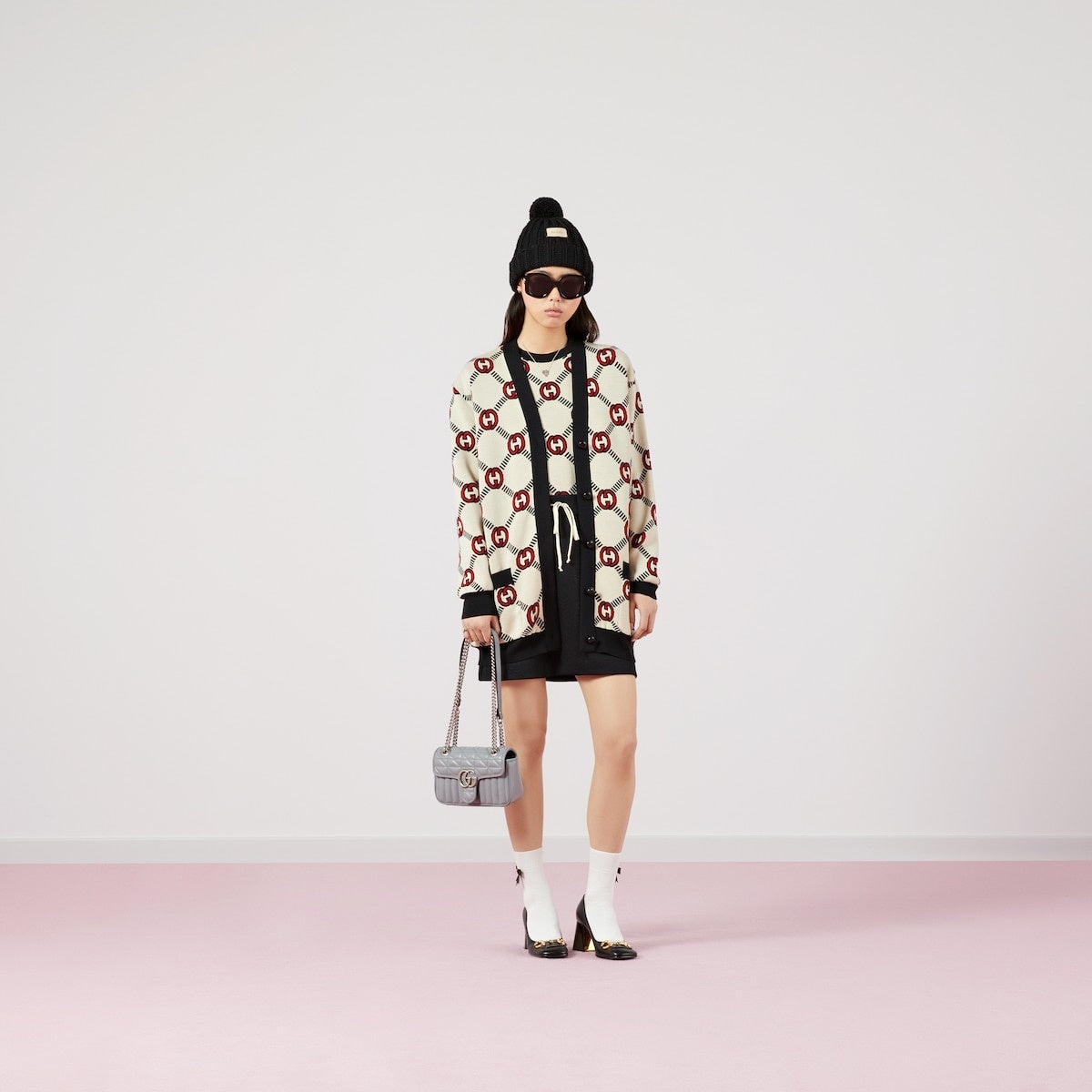 Gucci Reversible Interlocking G Wool Cardigan - 3