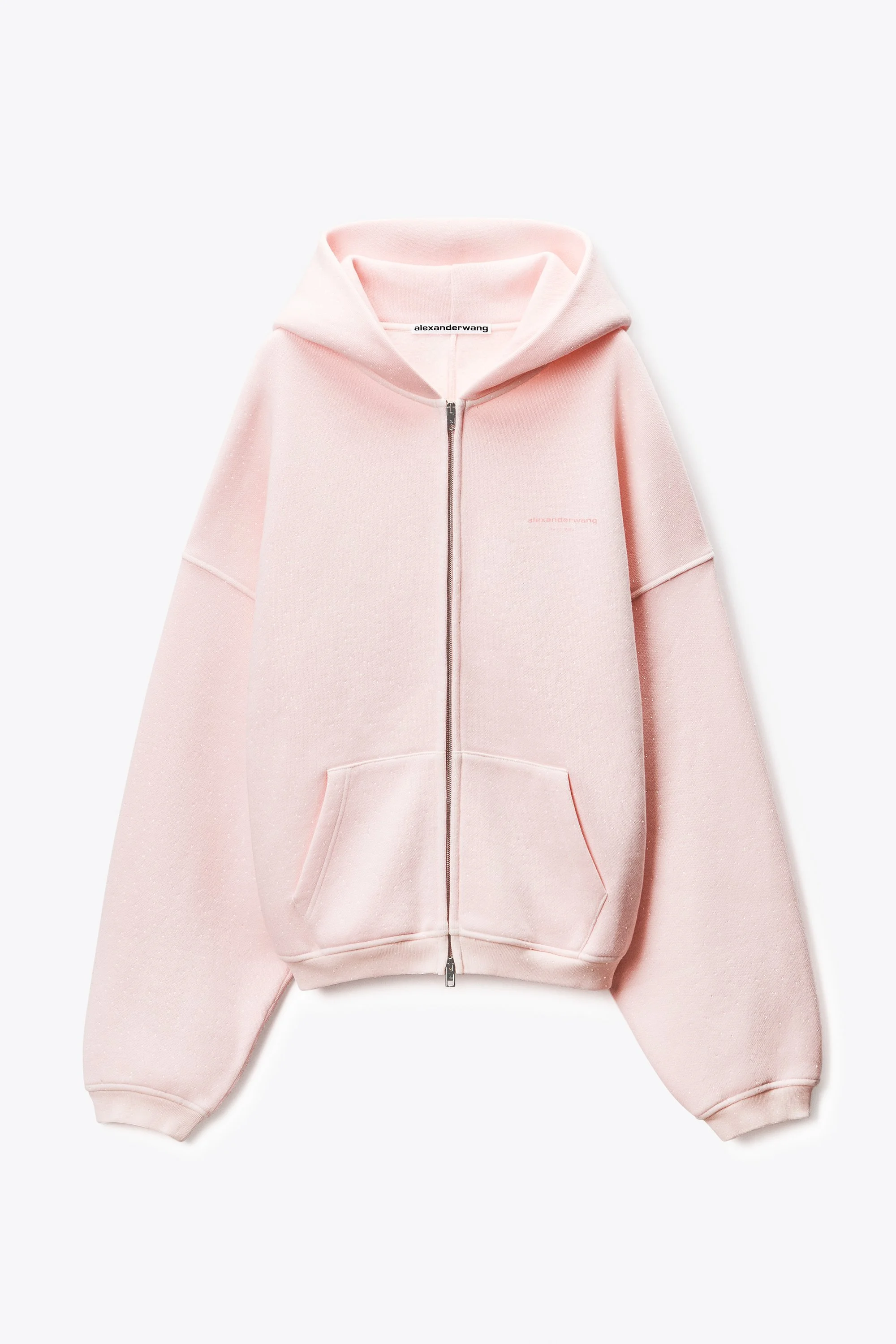 Crystal Terry Zip Hoodie - 1