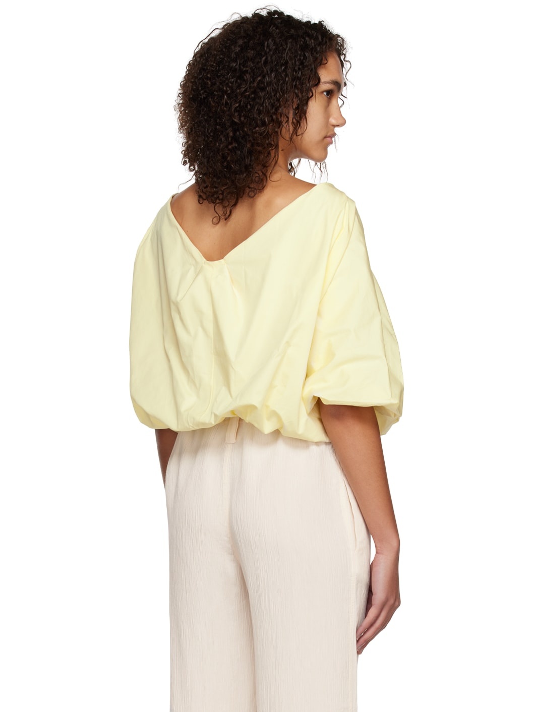 Yellow Flow Blouse - 3