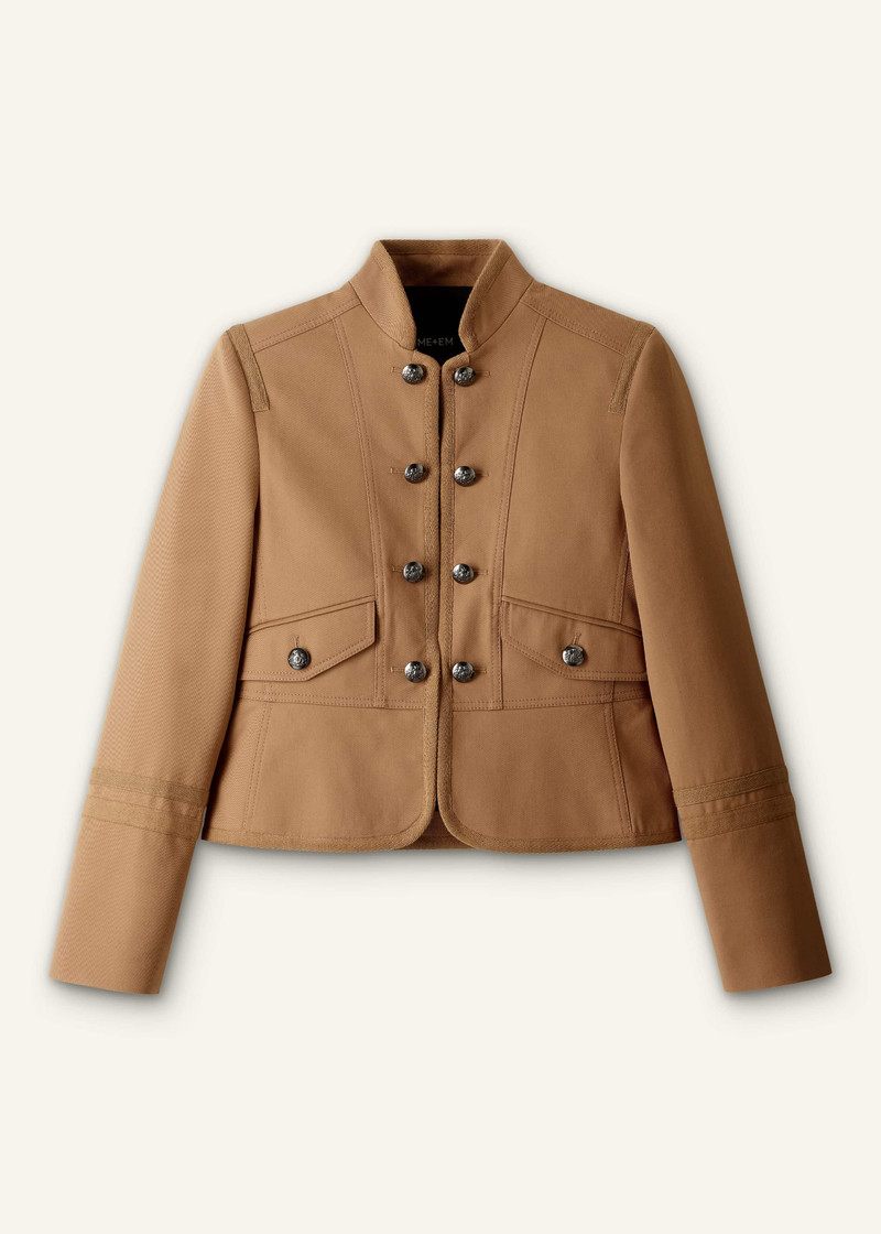 Fitted Military Jacket - 1