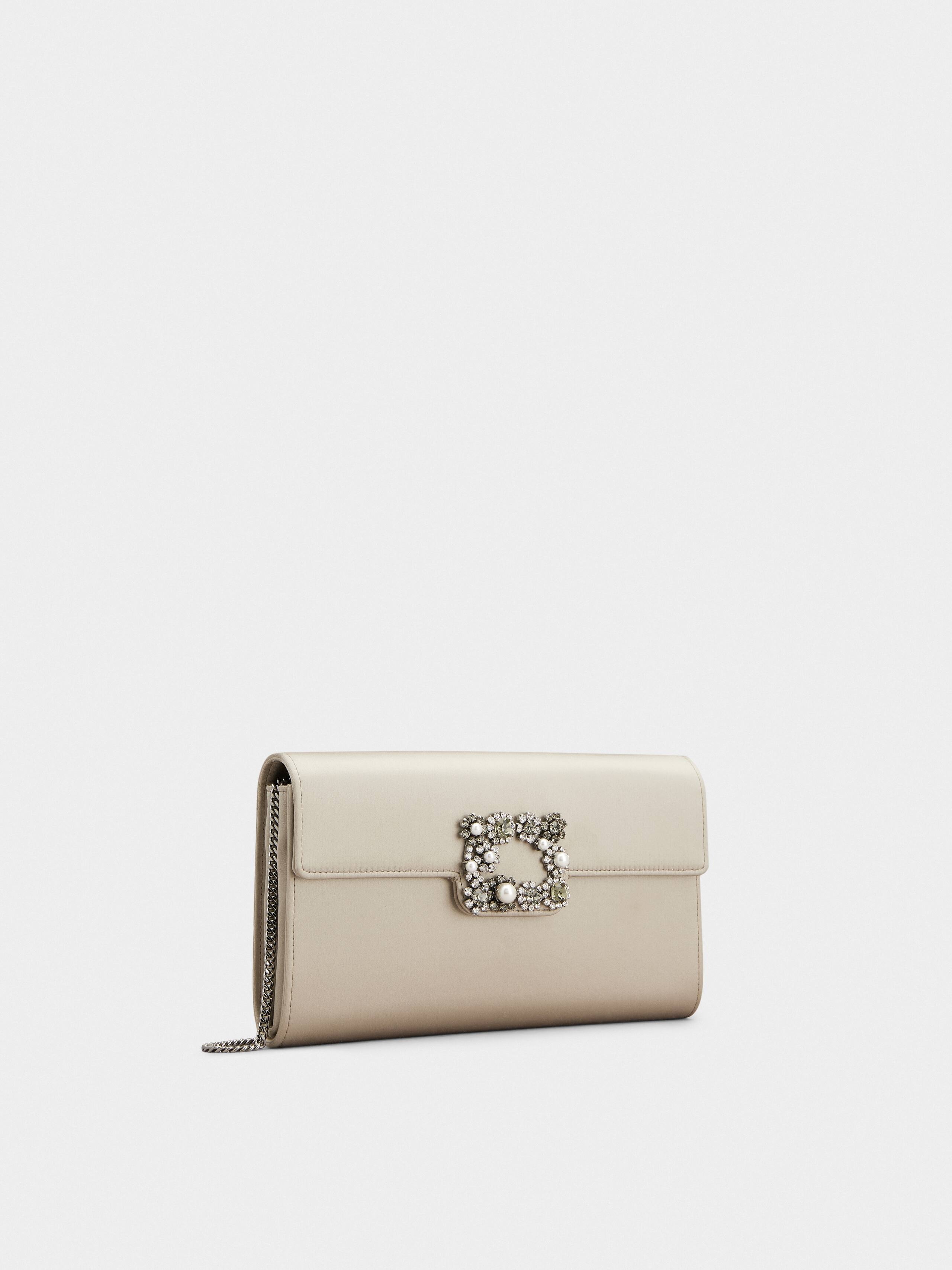 Efflorescence Clutch in satin - 2