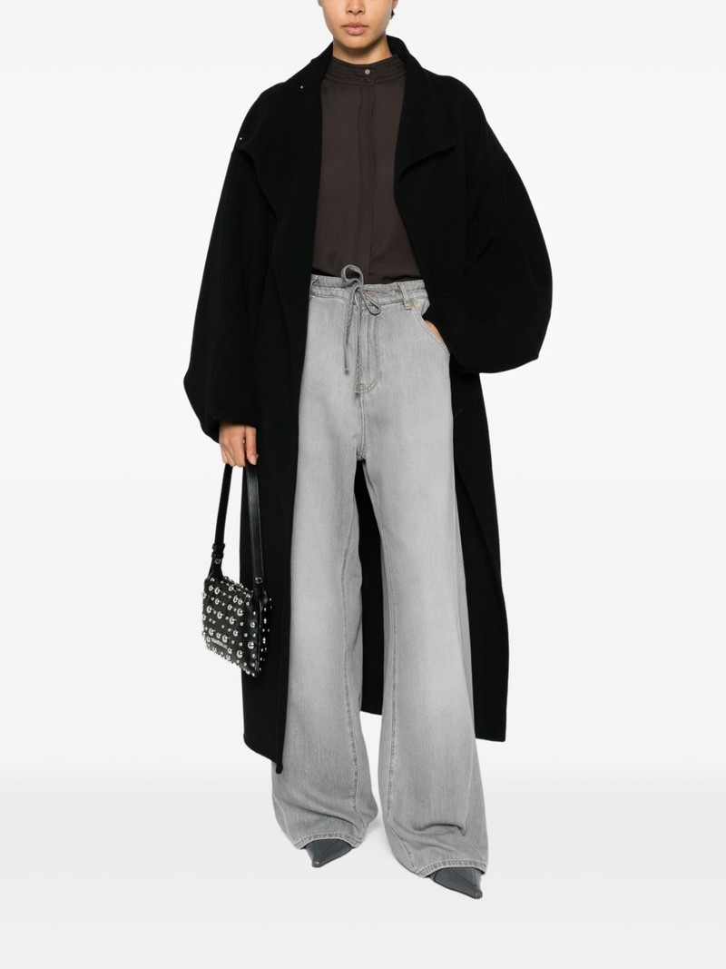 NILI LOTAN Revi buttoned collarless top outlook