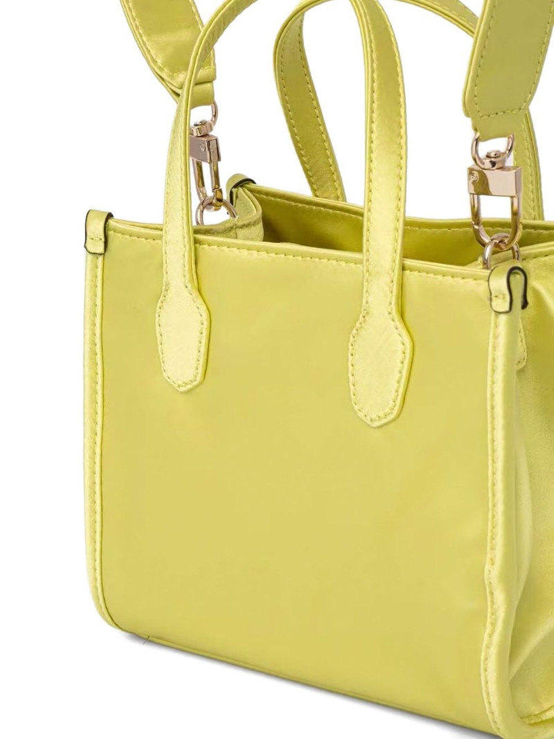 mini Silvana logo-embroidered tote bag 3