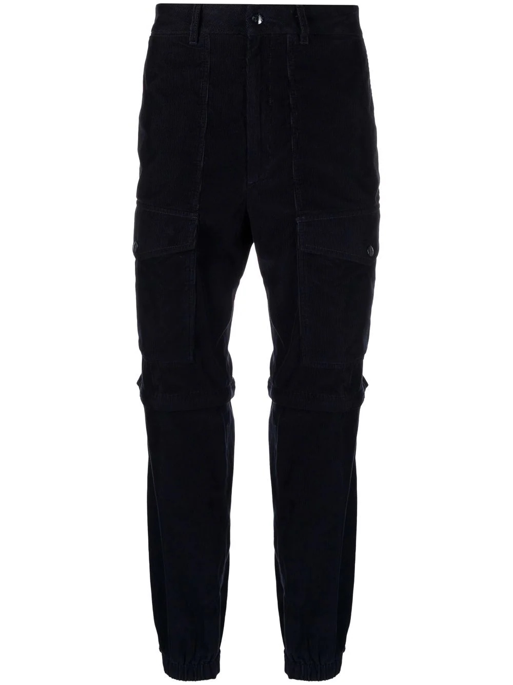 Corduroy cargo pants - 1