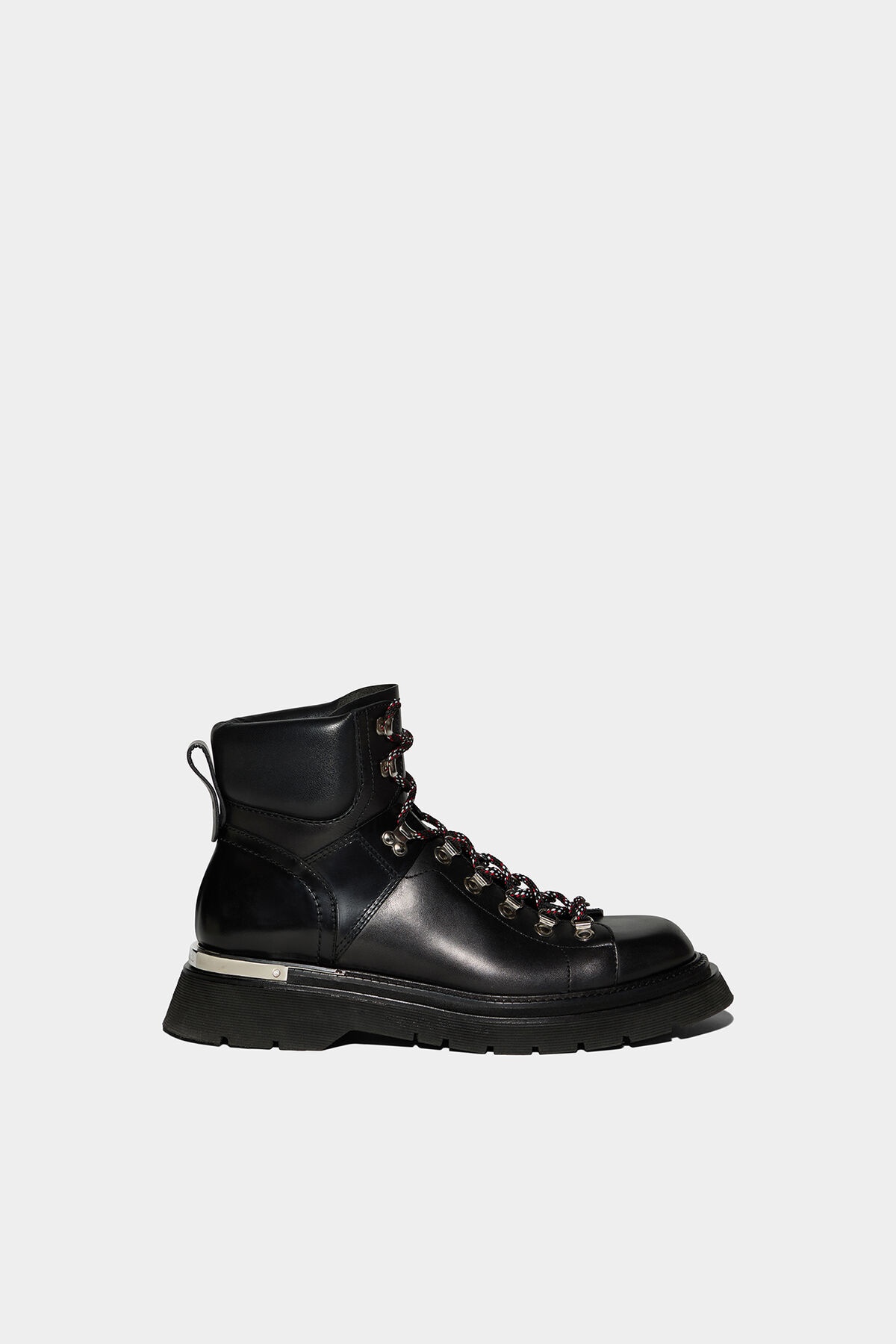 IBRA BLACK ON BLACK ANKLE BOOTS - 1