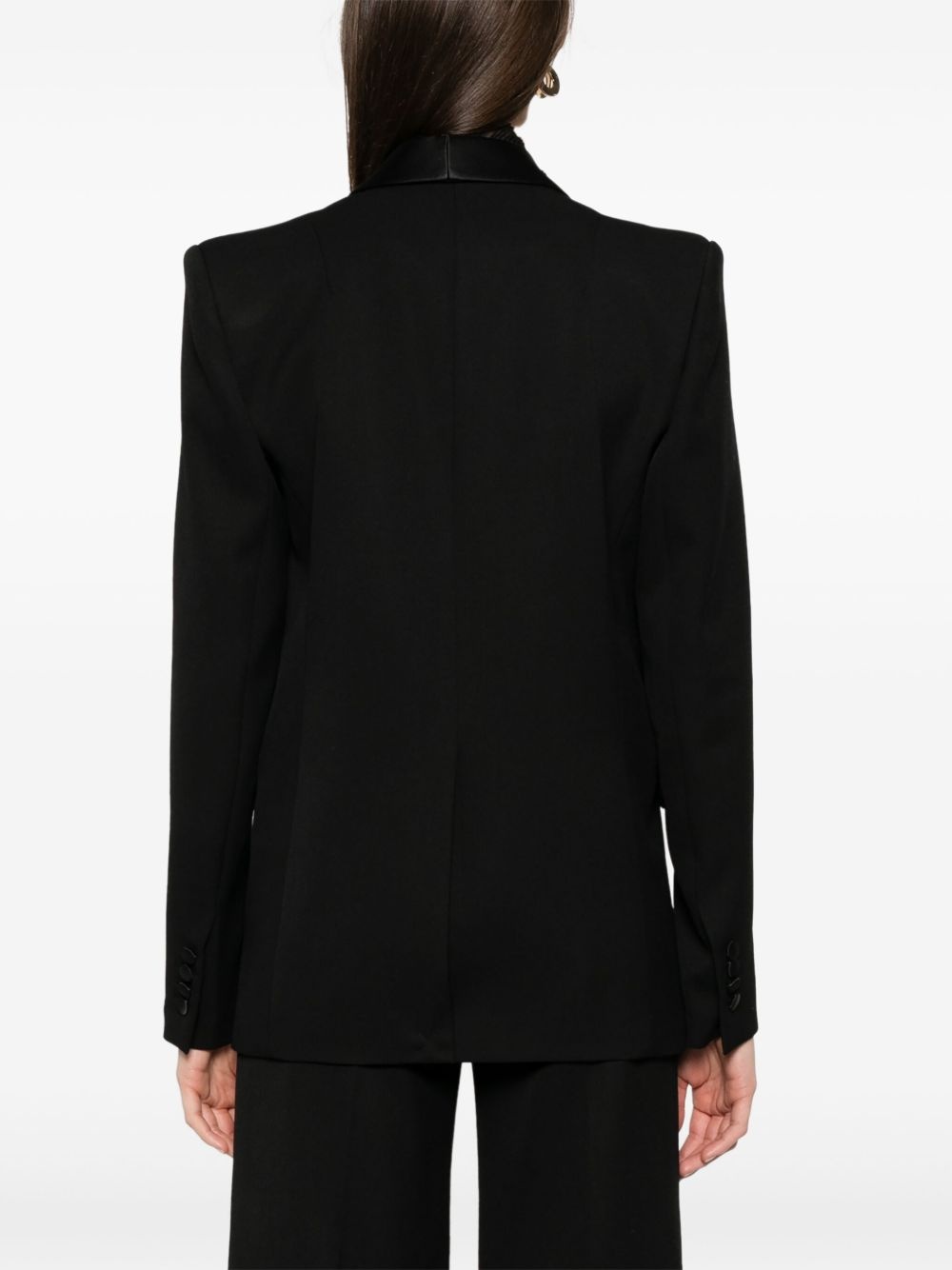 shawl-collar blazer - 4