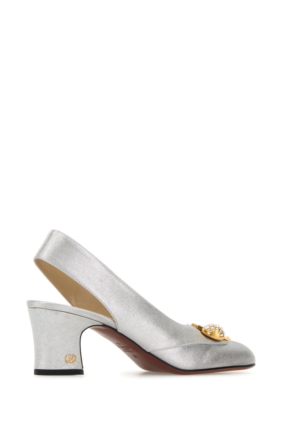 Embellished fabric Adamantine pumps - 3