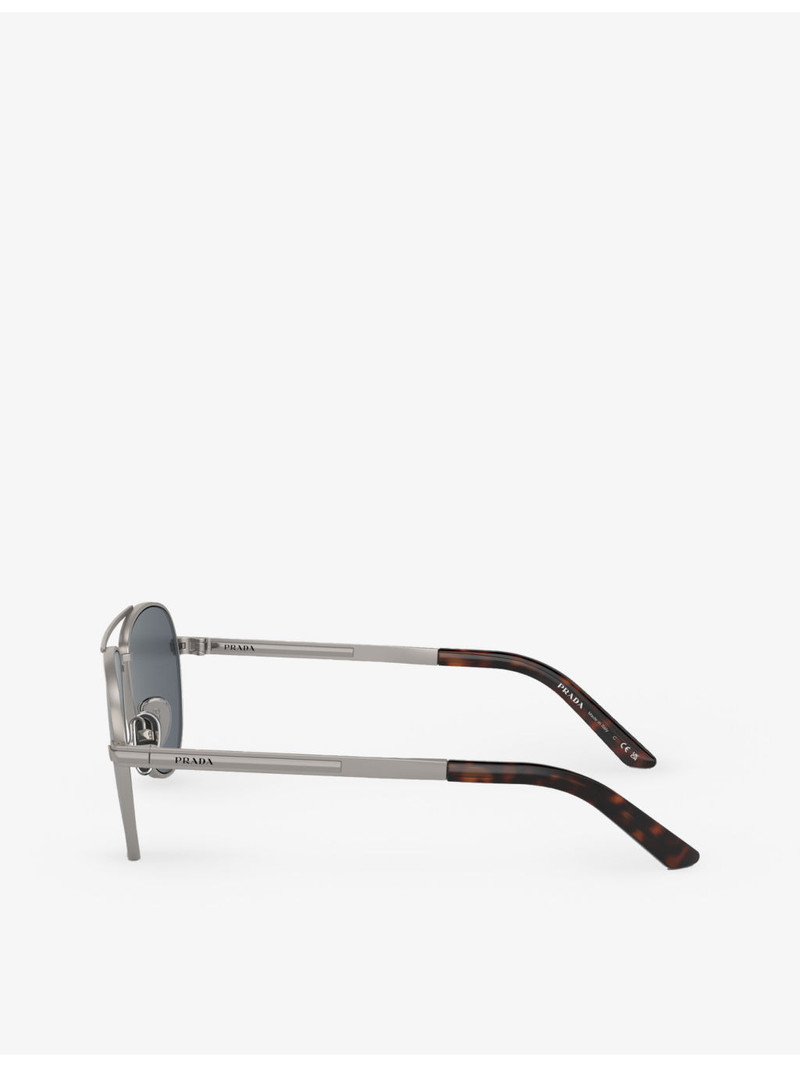 PR A54S pilot-frame metal sunglasses 3