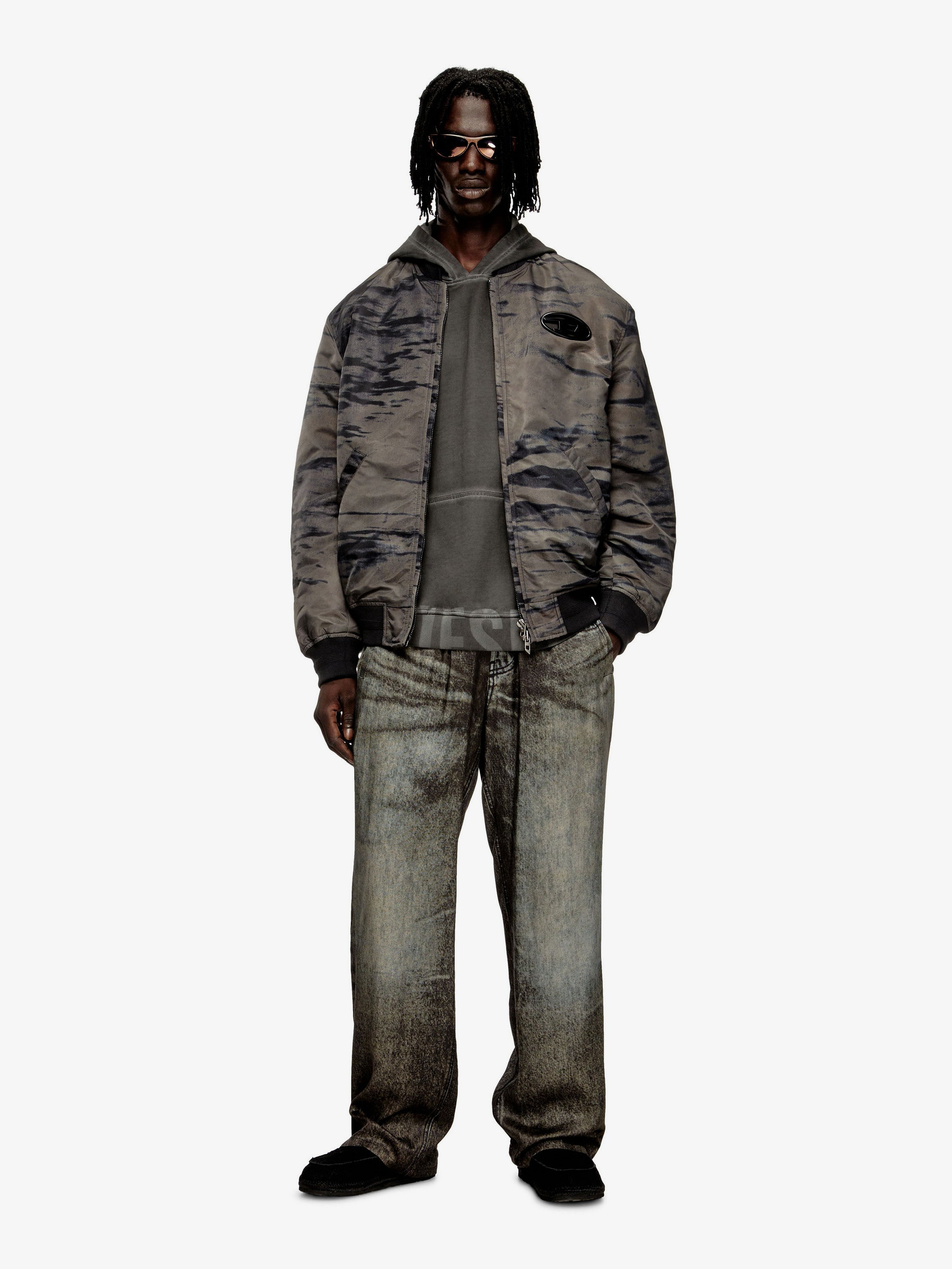 Diesel Men J-Kepes-Dlbz Nylon Bomber Jacket - 2