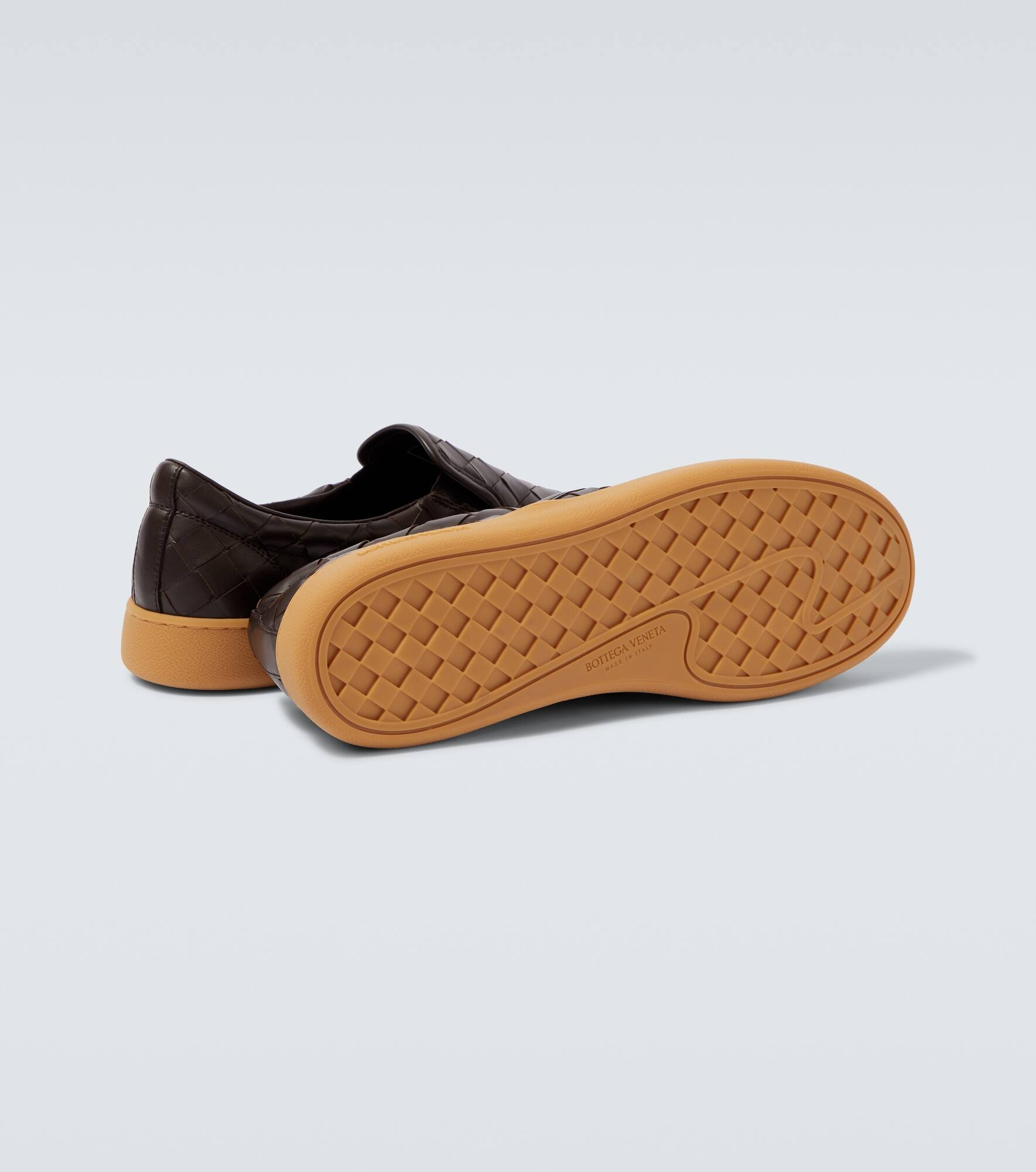 Sawyer leather slip-on sneakers - 7