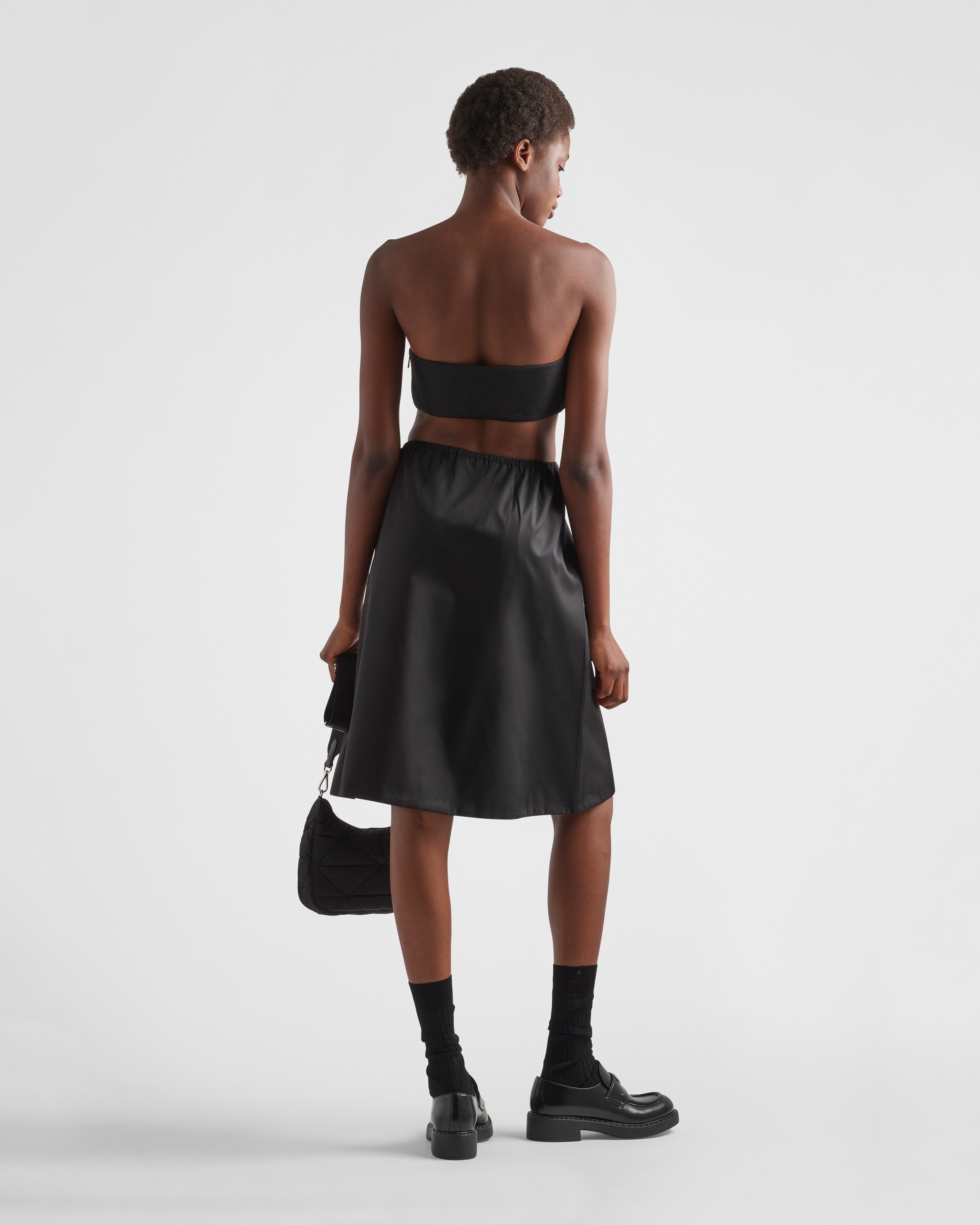 PRADA RE-NYLON ベアトップ 40 Prada Re-Nylon top | REVERSIBLE