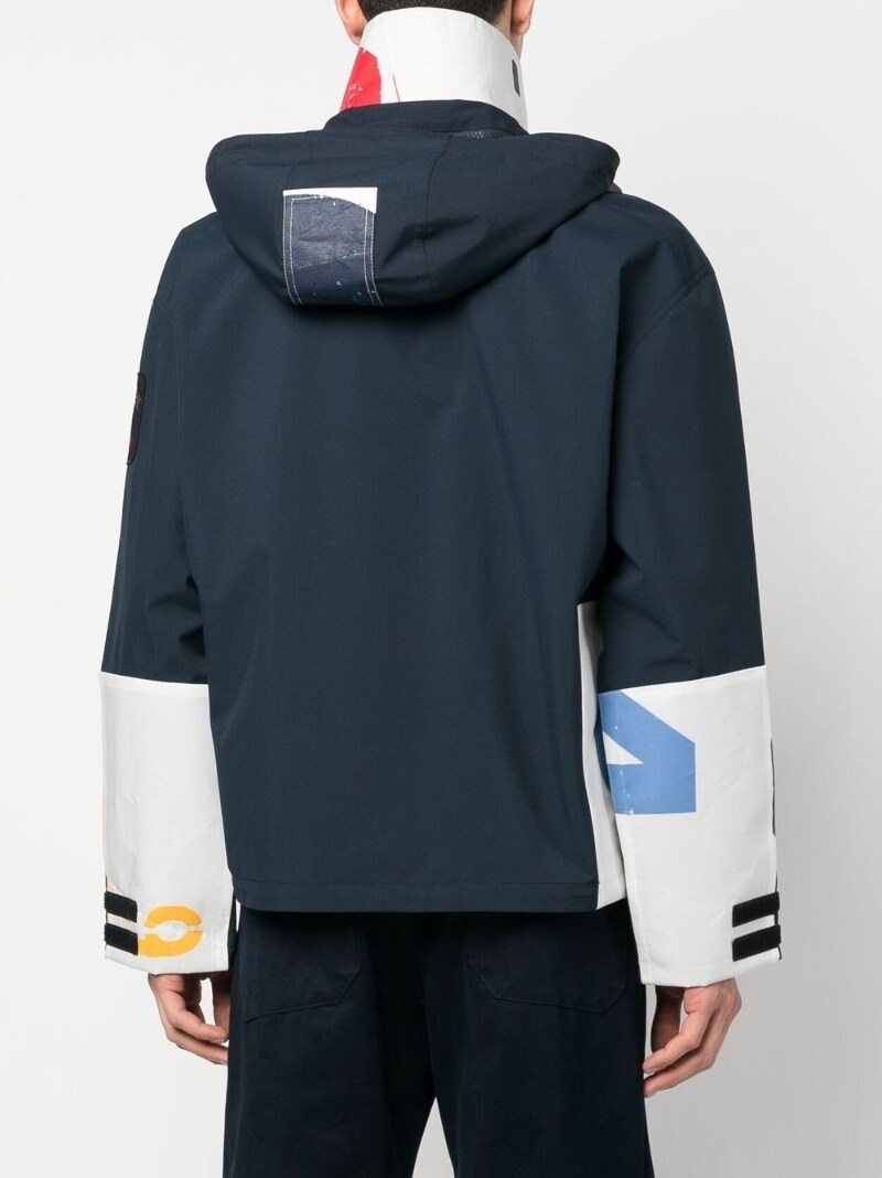 Sail the City Save the Sea patchwork jacket - 4