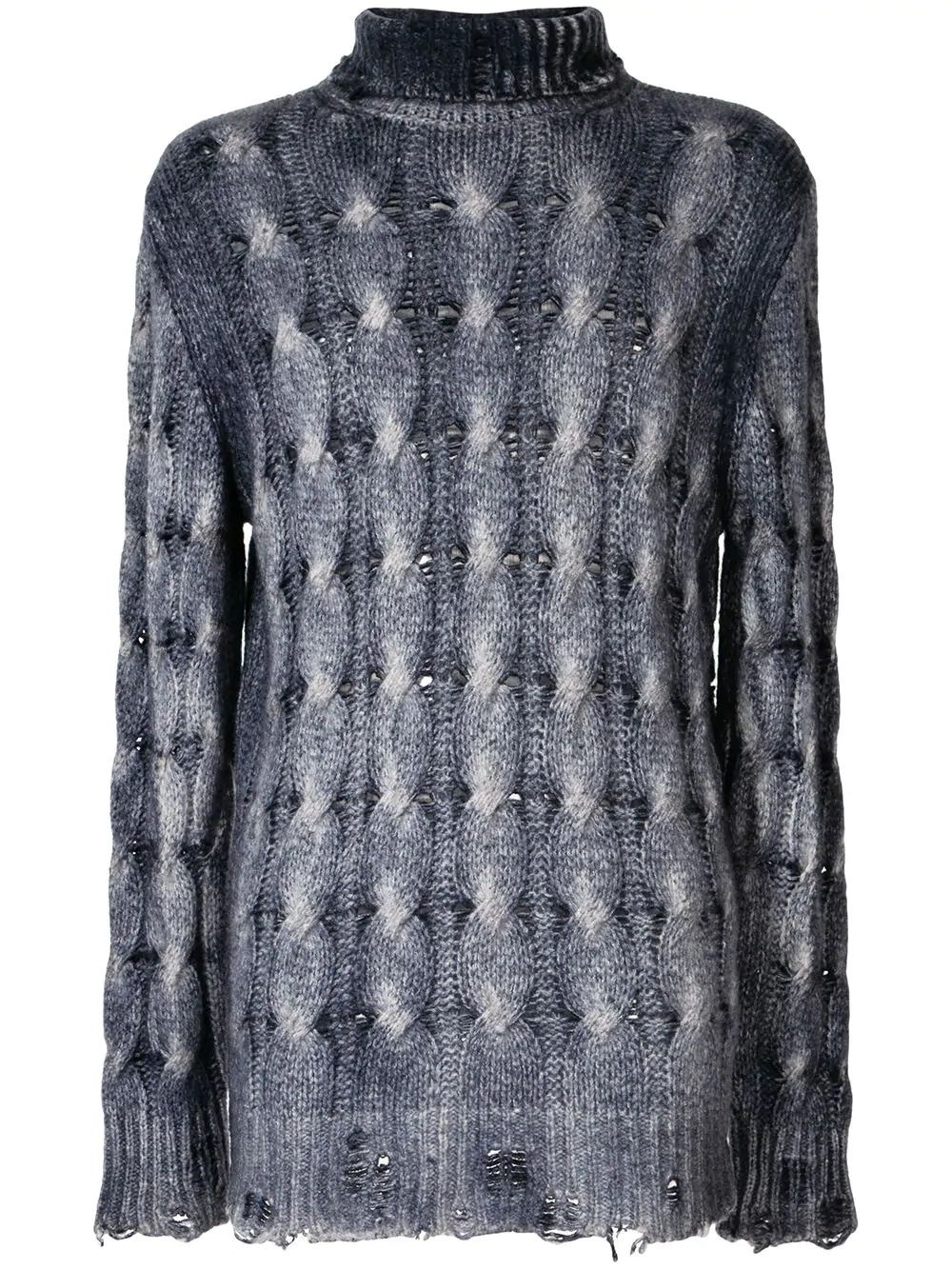 cable-knit jumper - 1