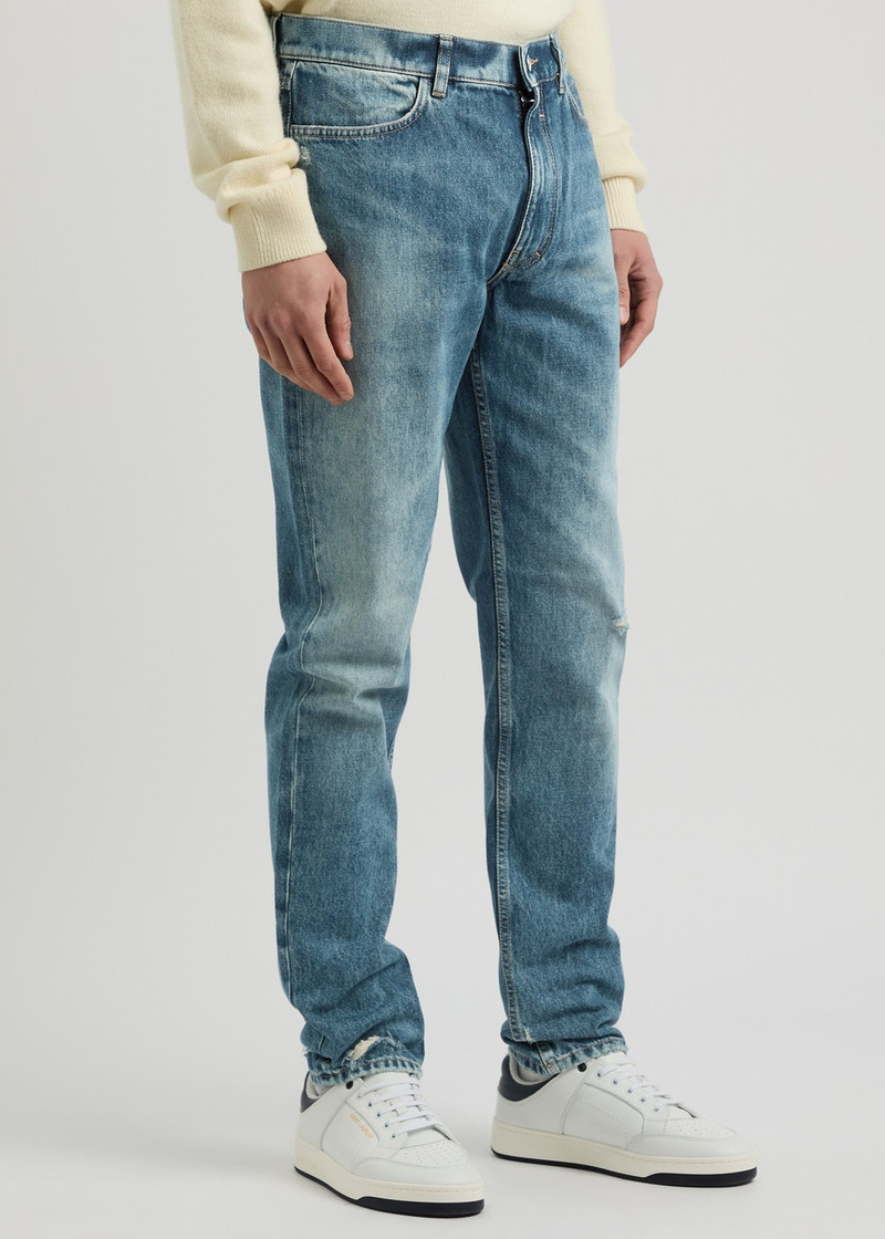 Givenchy Givenchy Distressed Straight-leg Jeans outlook